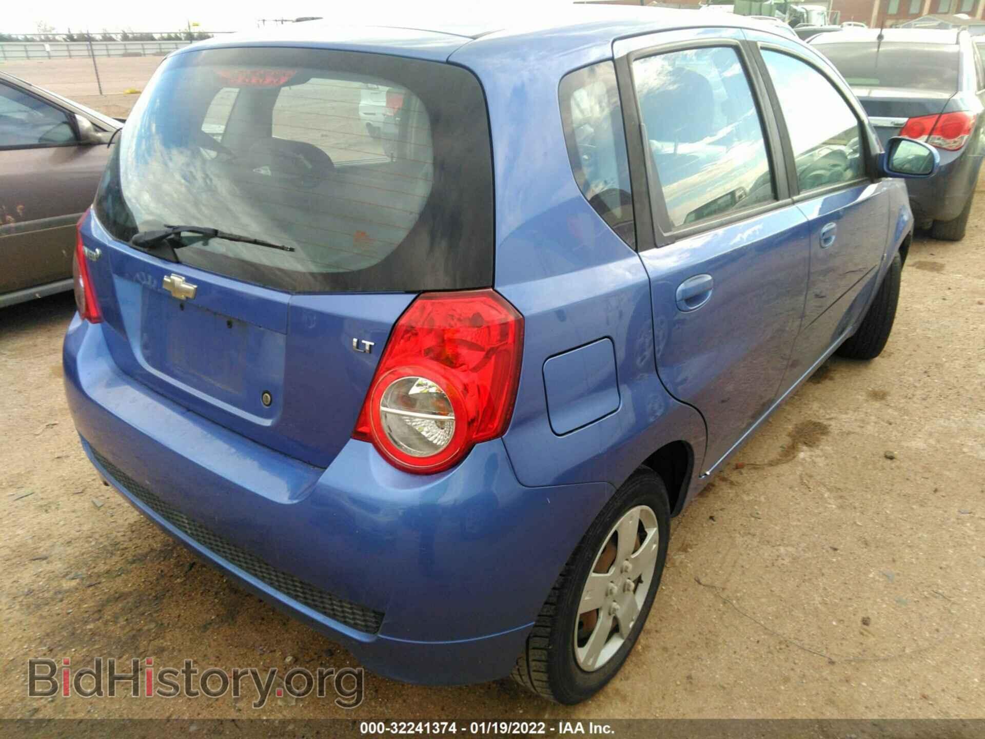 2009 CHEVROLET AVEO - VIN: KL1TD66E89B387364 - Фото 4