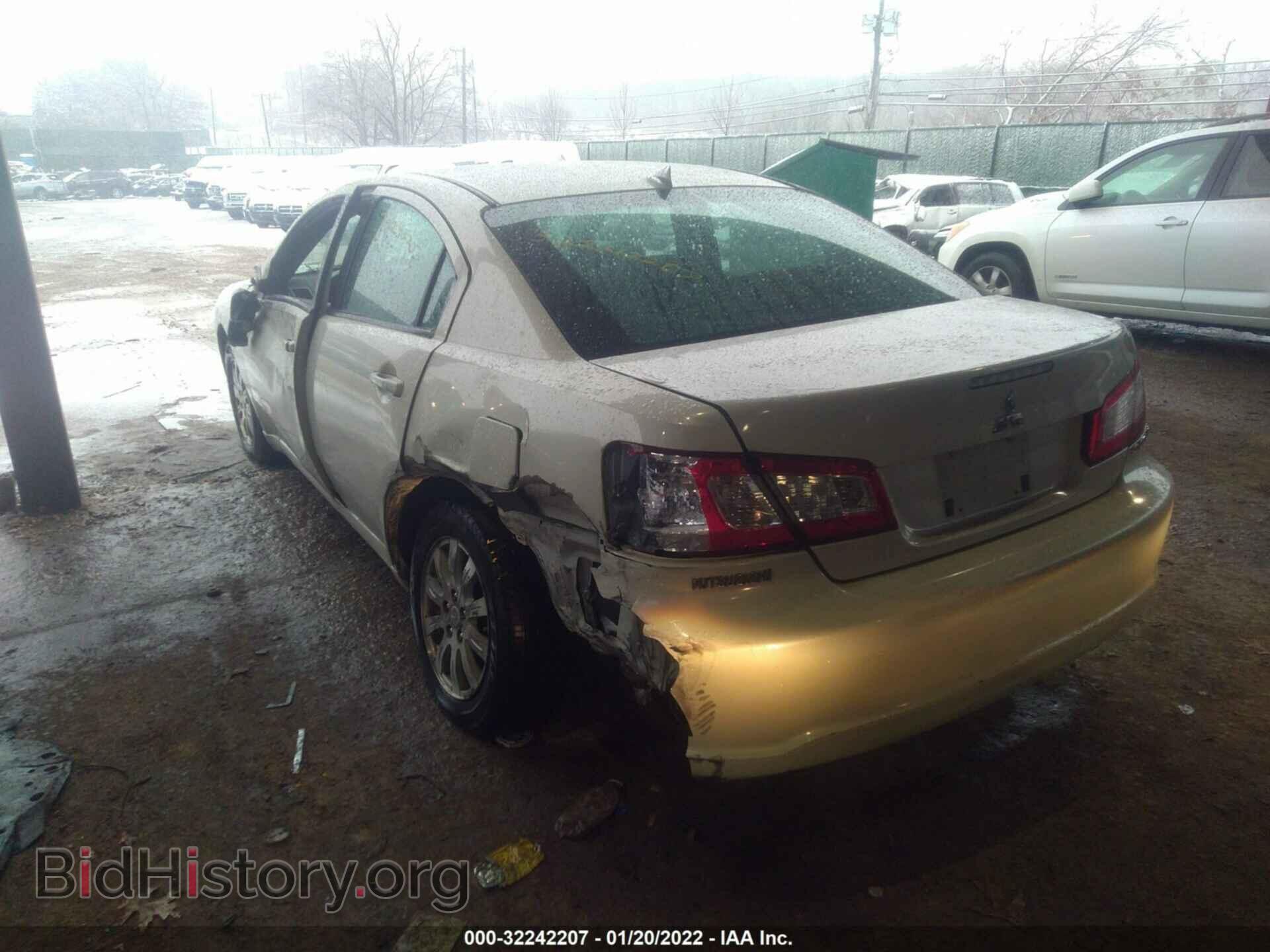 2009 MITSUBISHI GALANT - VIN: 4A3AB36F79E018424 - Фото 3