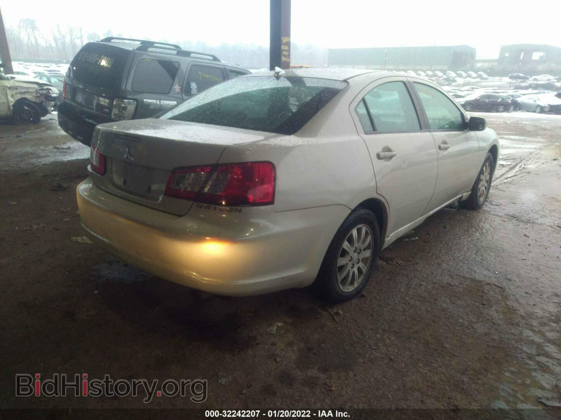 2009 MITSUBISHI GALANT - VIN: 4A3AB36F79E018424 - Фото 4