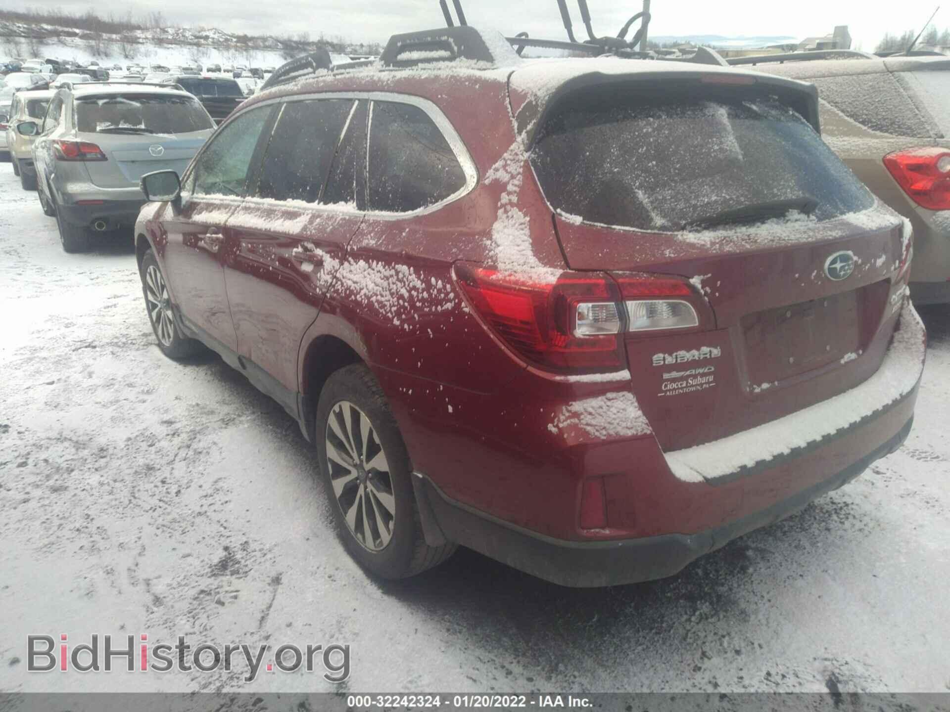 2015 SUBARU OUTBACK - VIN: 4S4BSANC7F3358193 - Фото 3