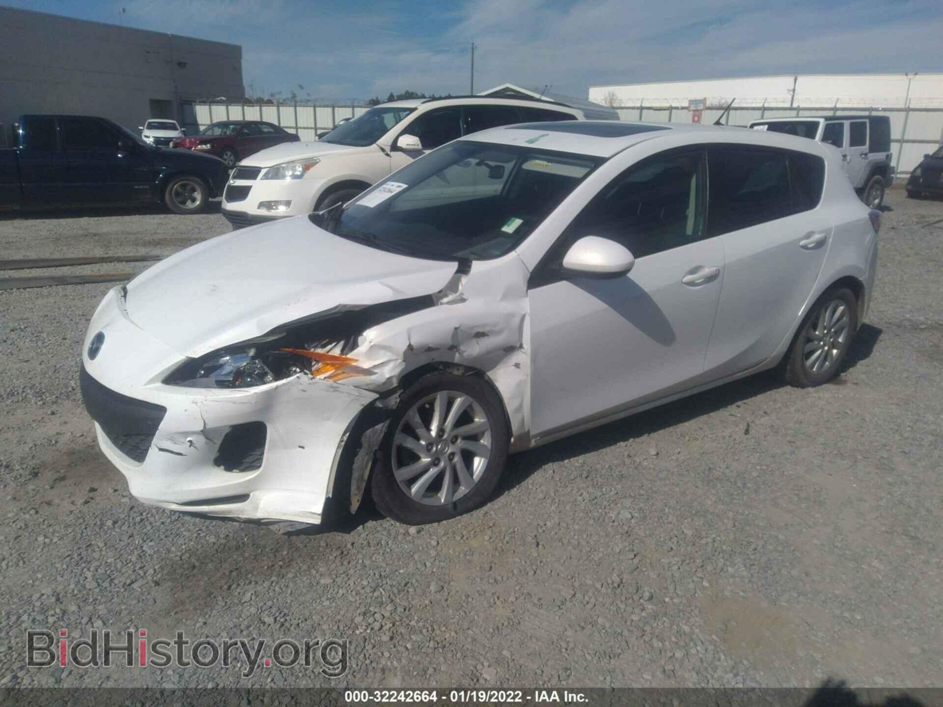2012 MAZDA MAZDA3 - VIN: JM1BL1L80C1660707 - Фото 2