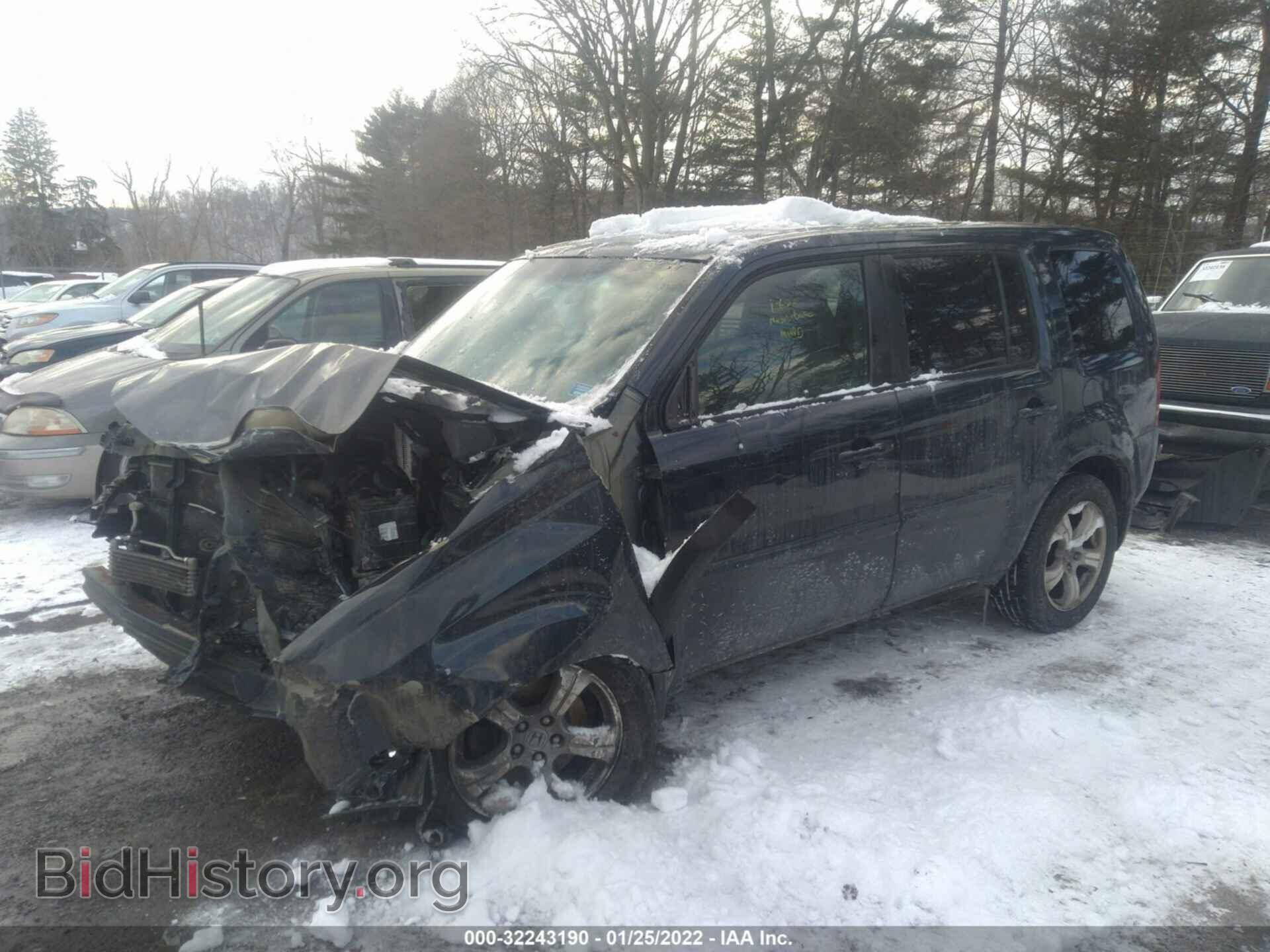 2012 HONDA PILOT - VIN: 5FNYF4H41CB041064 - Фото 2