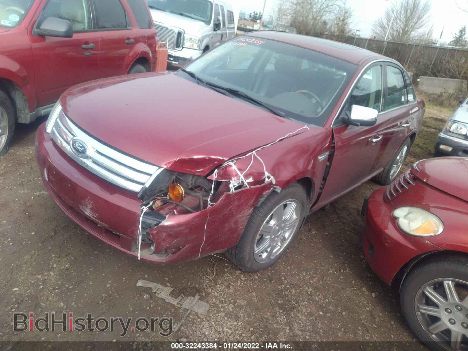 2008 FORD TAURUS - VIN: 1FAHP28W18G158066 - Фото 2