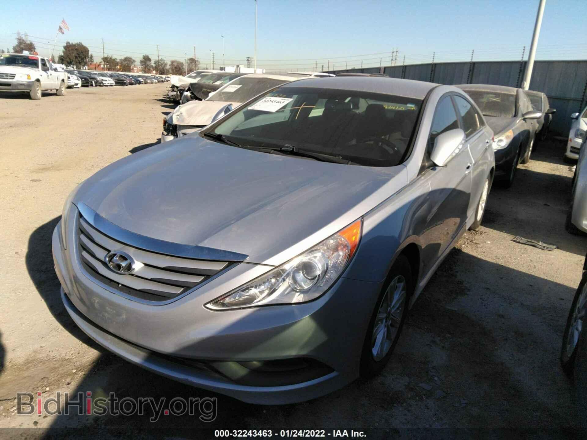 2014 HYUNDAI SONATA - VIN: 5NPEB4AC9EH927671 - Фото 2