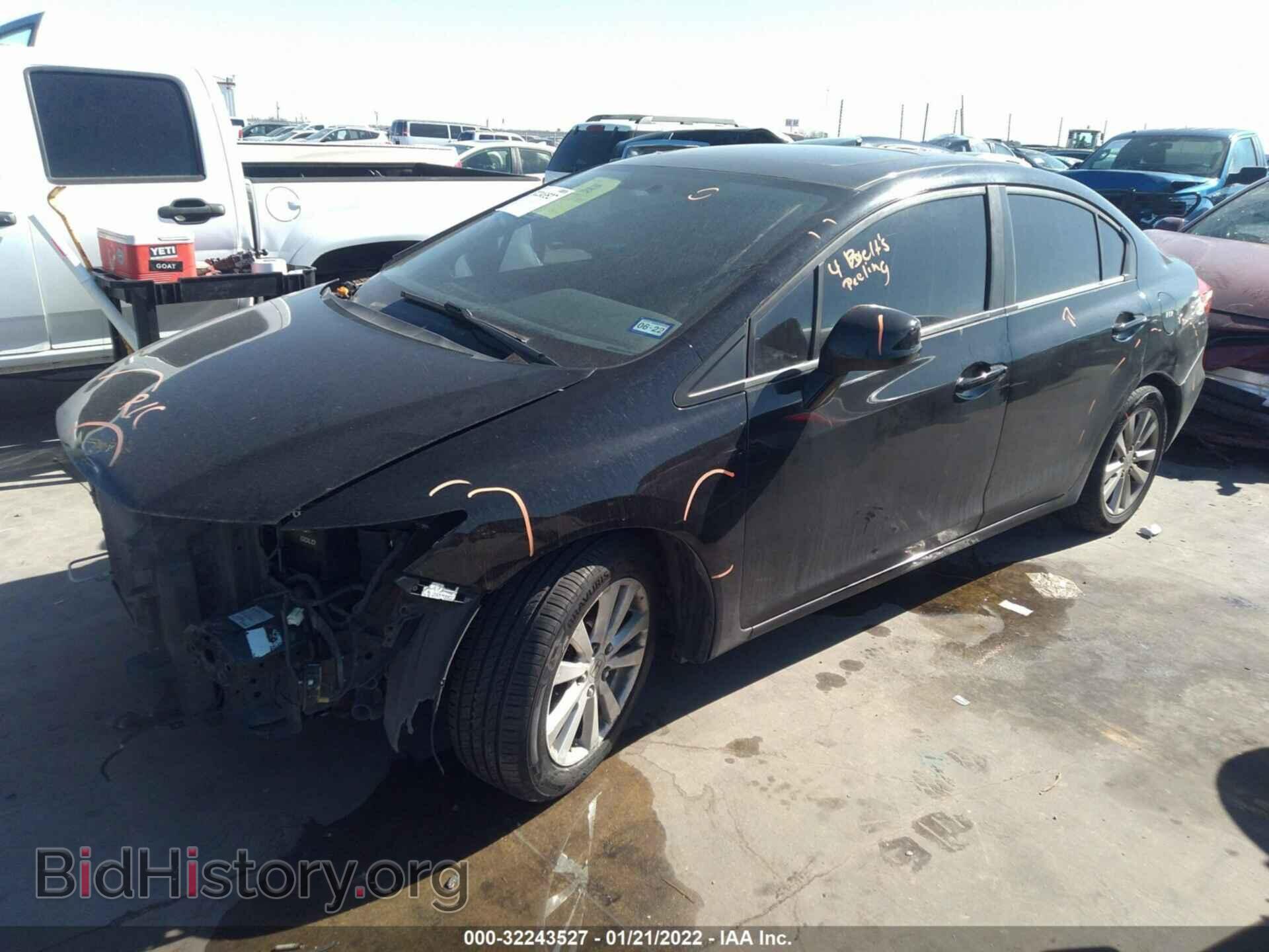 2012 HONDA CIVIC SDN - VIN: 2HGFB2F89CH329861 - Фото 2