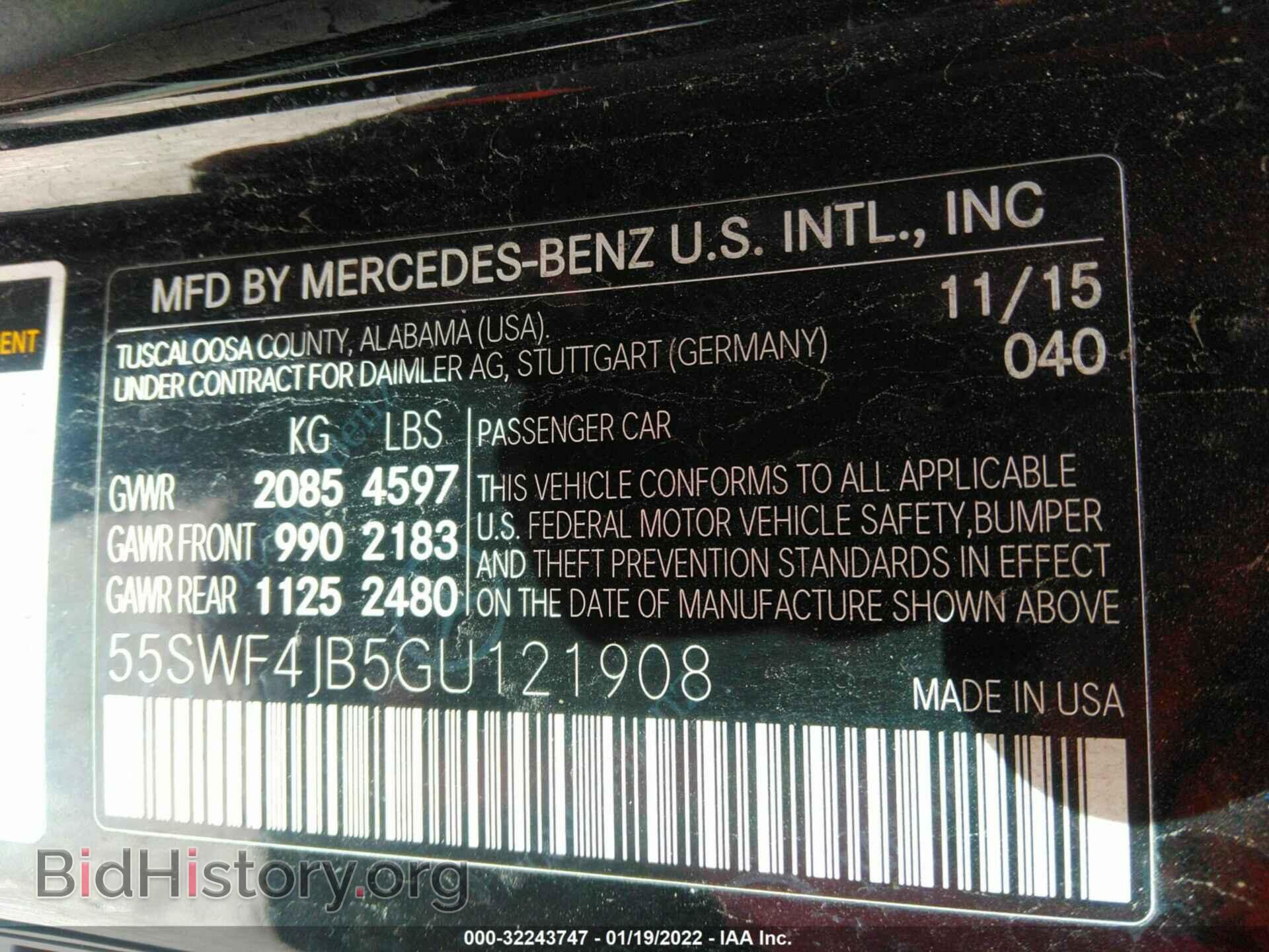2016 MERCEDES-BENZ C-CLASS - VIN: 55SWF4JB5GU121908 - Фото 9