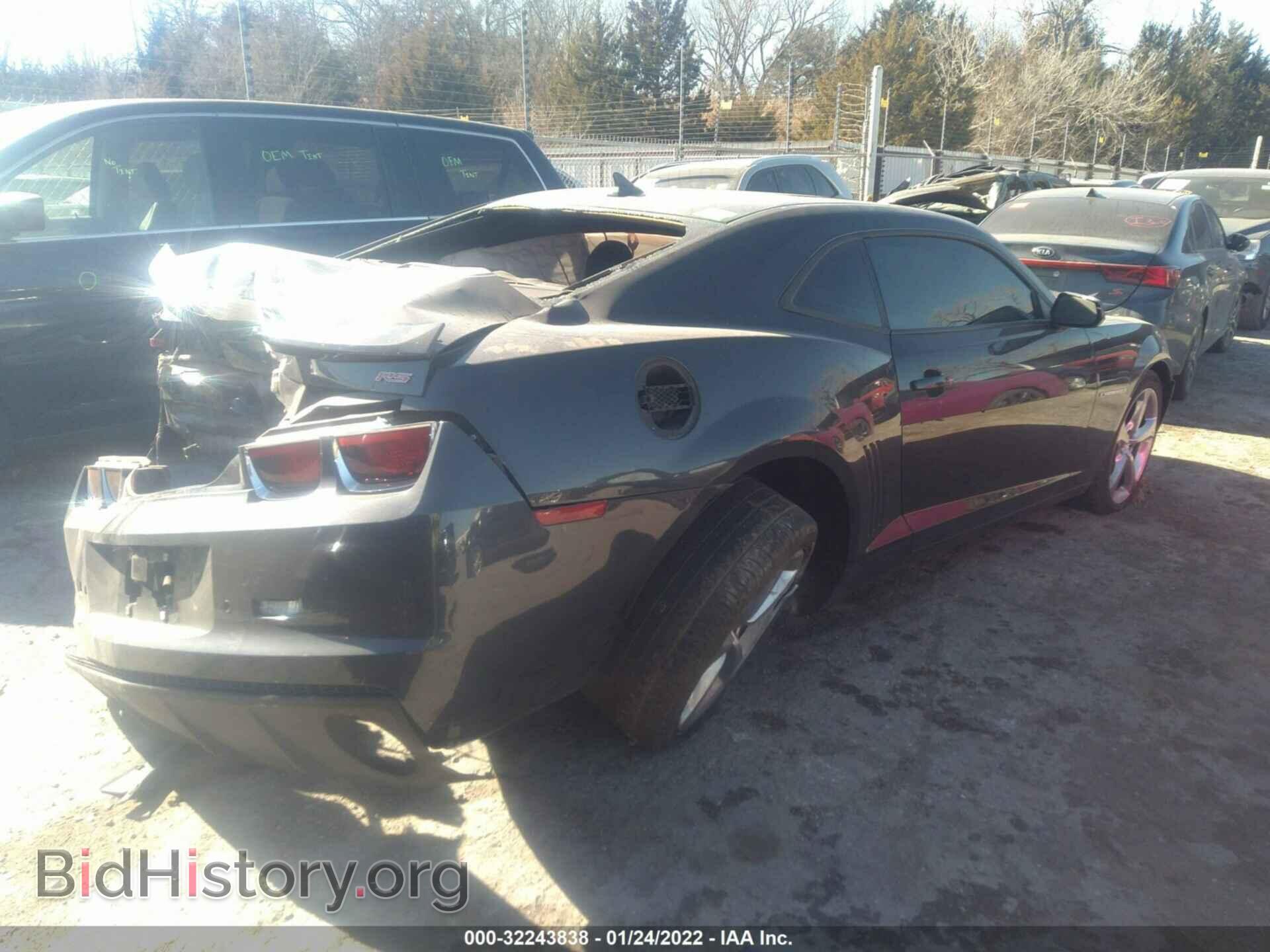 2013 CHEVROLET CAMARO - VIN: 2G1FC1E34D9118499 - Фото 4