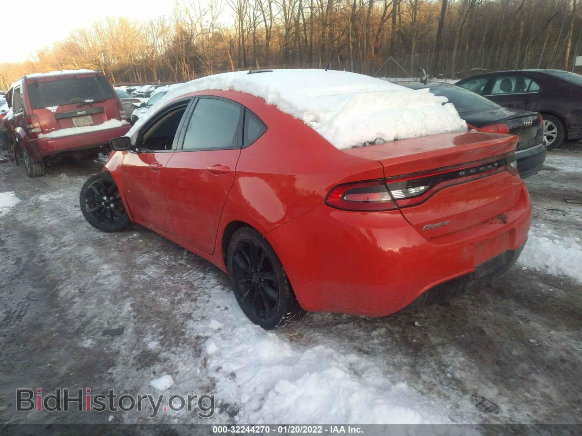 2016 DODGE DART - VIN: 1C3CDFFA7GD821365 - Фото 3