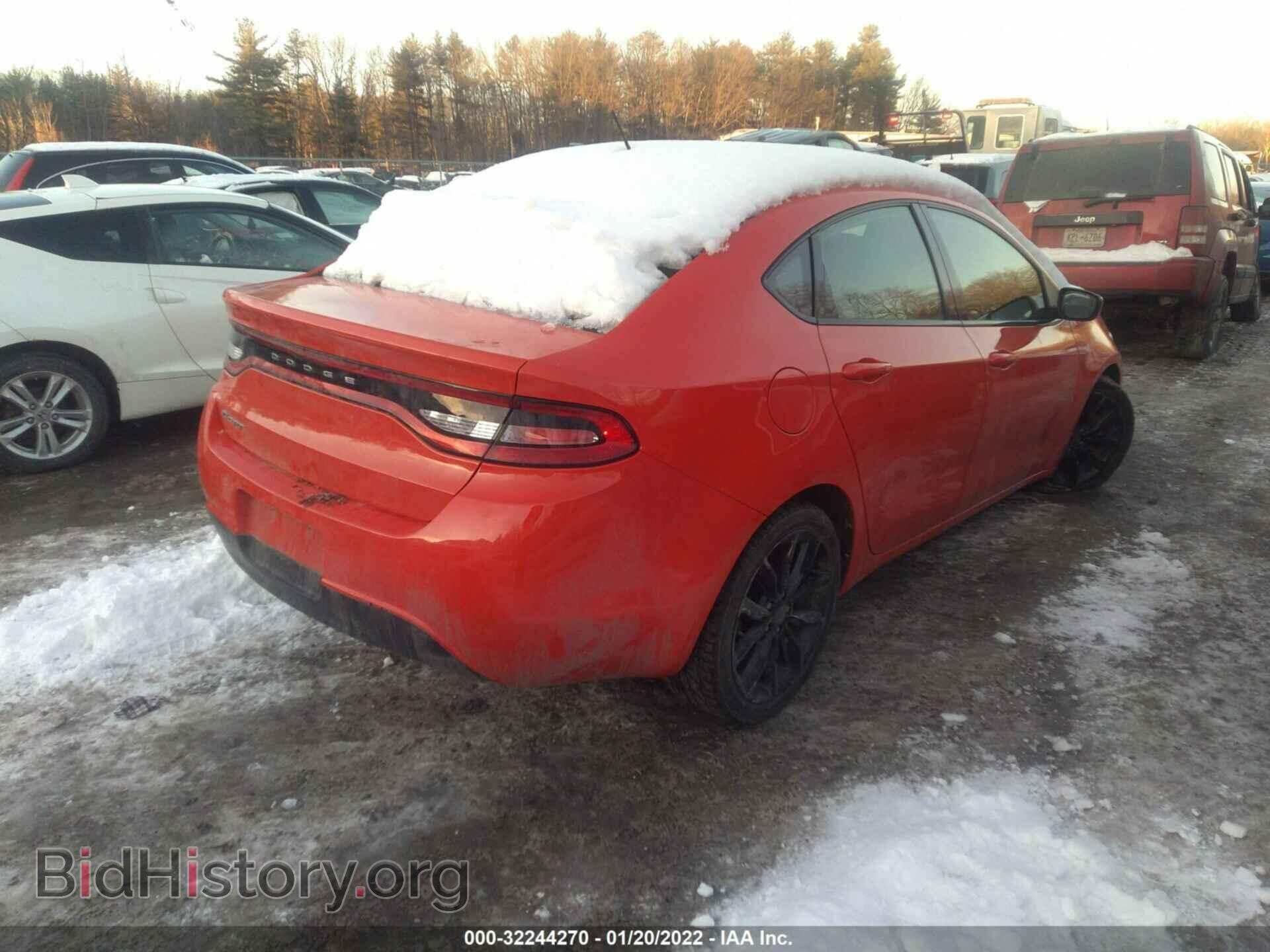 2016 DODGE DART - VIN: 1C3CDFFA7GD821365 - Фото 4