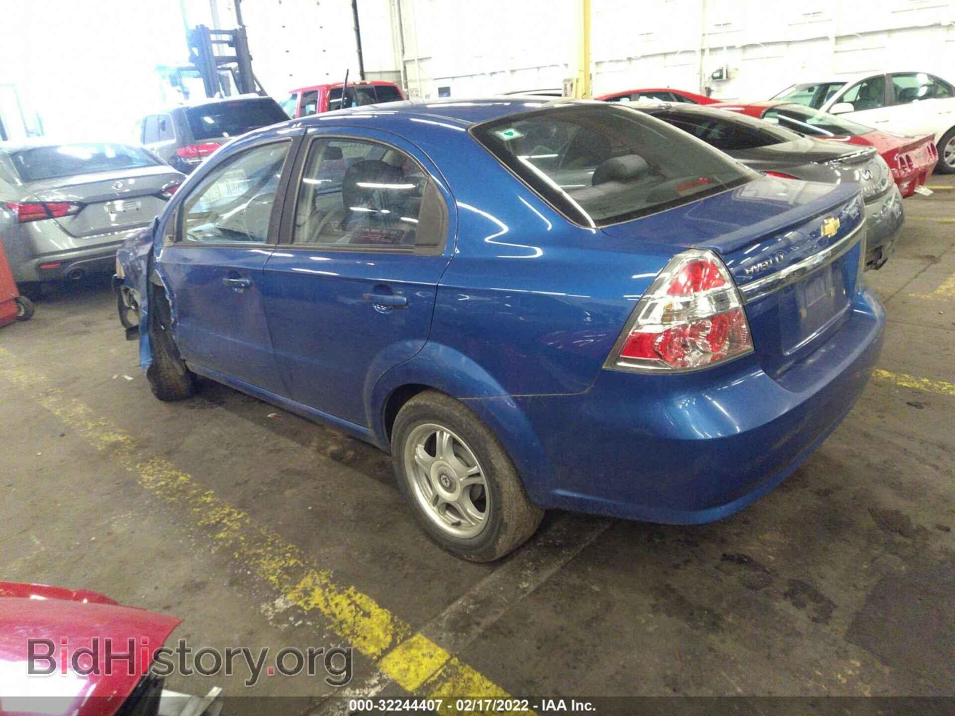 2011 CHEVROLET AVEO - VIN: KL1TD5DE9BB137392 - Фото 3