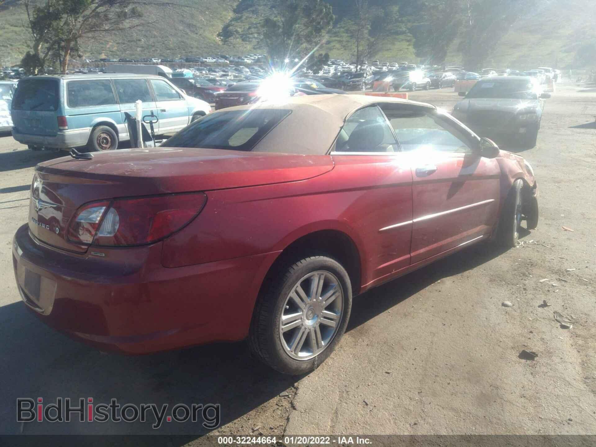 2008 CHRYSLER SEBRING - VIN: 1C3LC65MX8N634308 - Фото 4