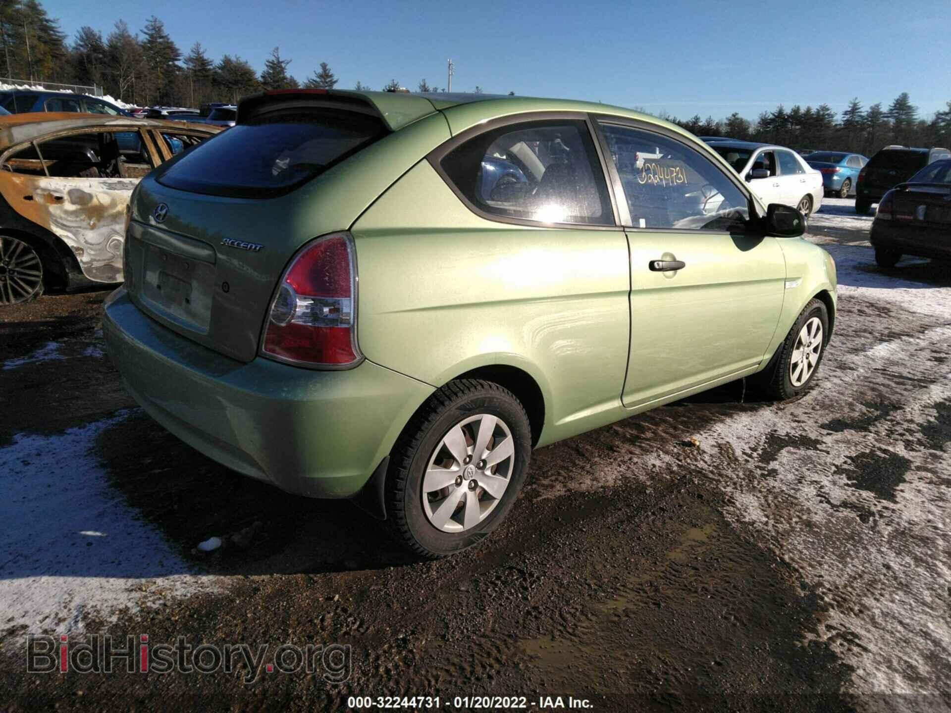 2009 HYUNDAI ACCENT - VIN: KMHCM36C49U113343 - Фото 4