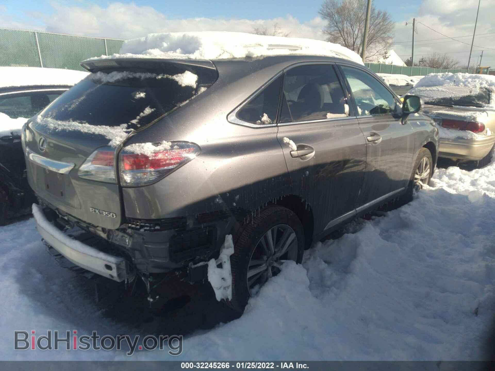 2015 LEXUS RX 350 - VIN: 2T2BK1BA7FC297258 - Фото 4