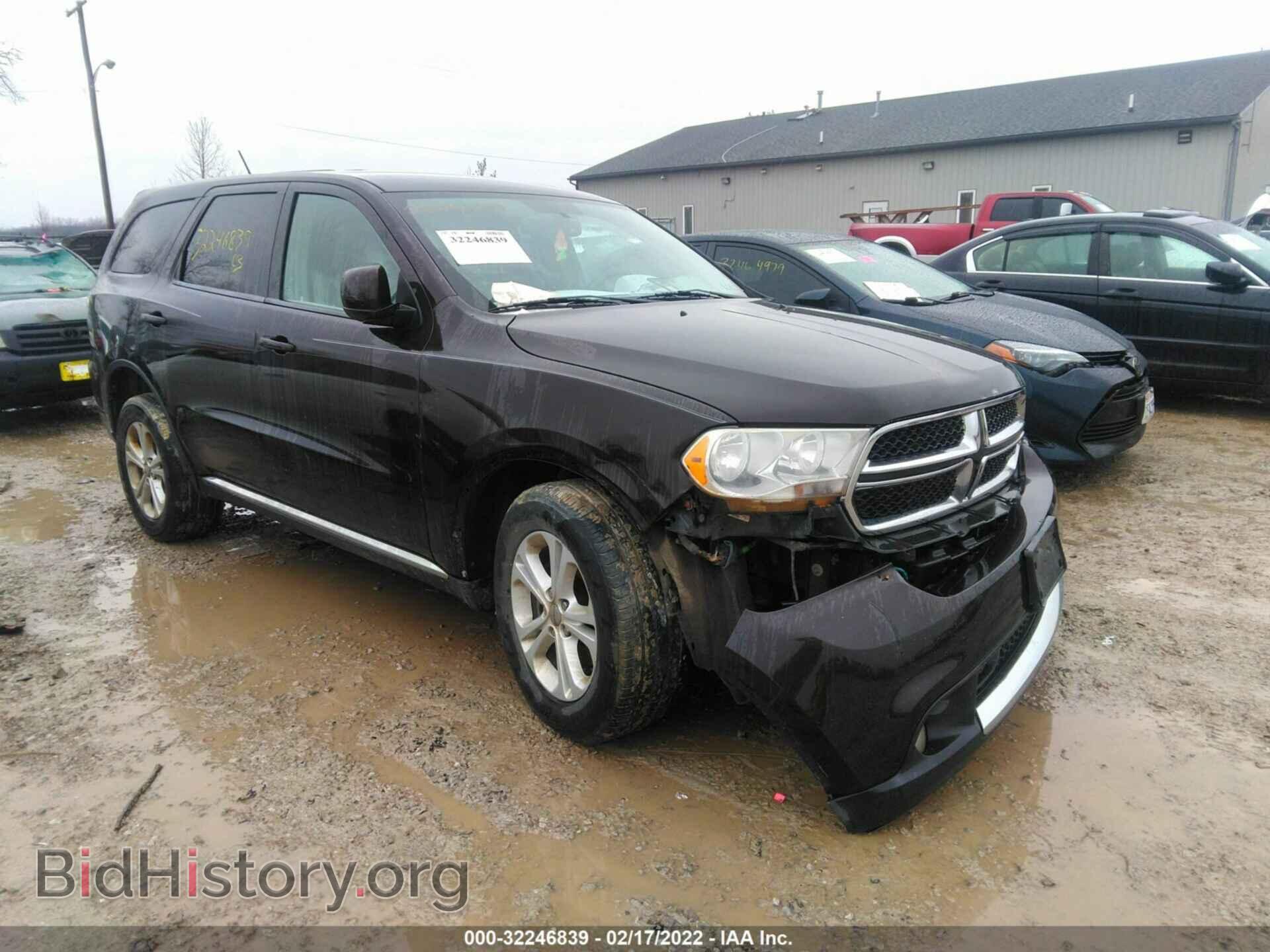 Photo 1C4RDJAGXCC322158 - DODGE DURANGO 2012