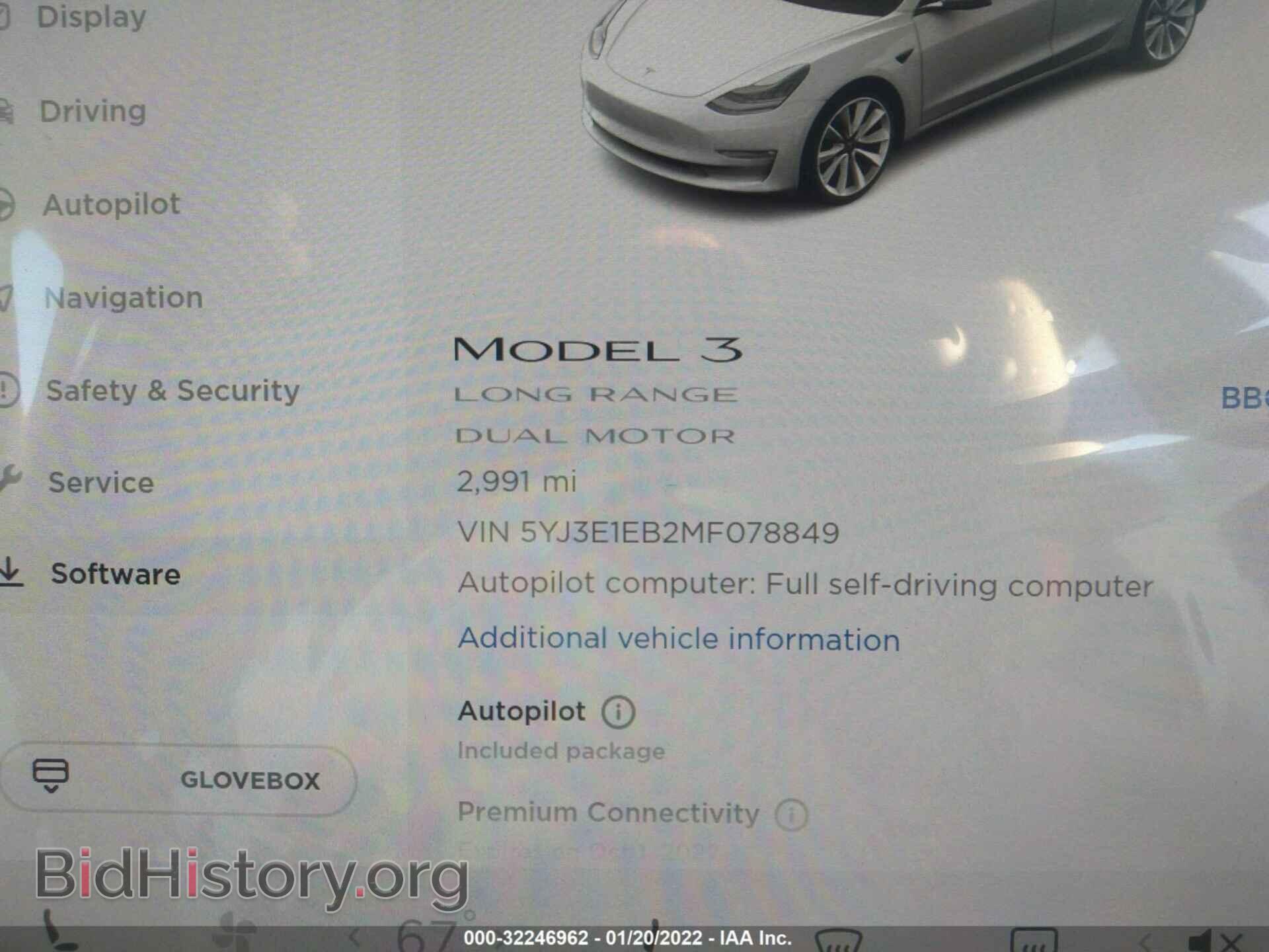 2021 TESLA MODEL 3 - VIN: 5YJ3E1EB2MF078849 - Photo 7
