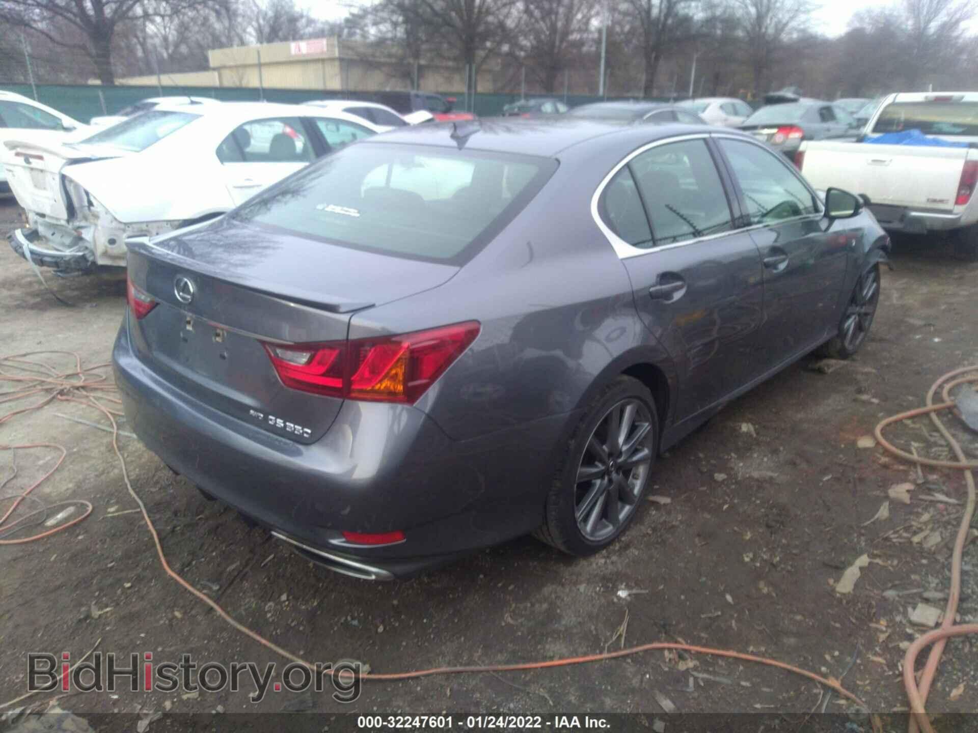 2014 LEXUS GS 350 - VIN: JTHCE1BL5E5028686 - Фото 4