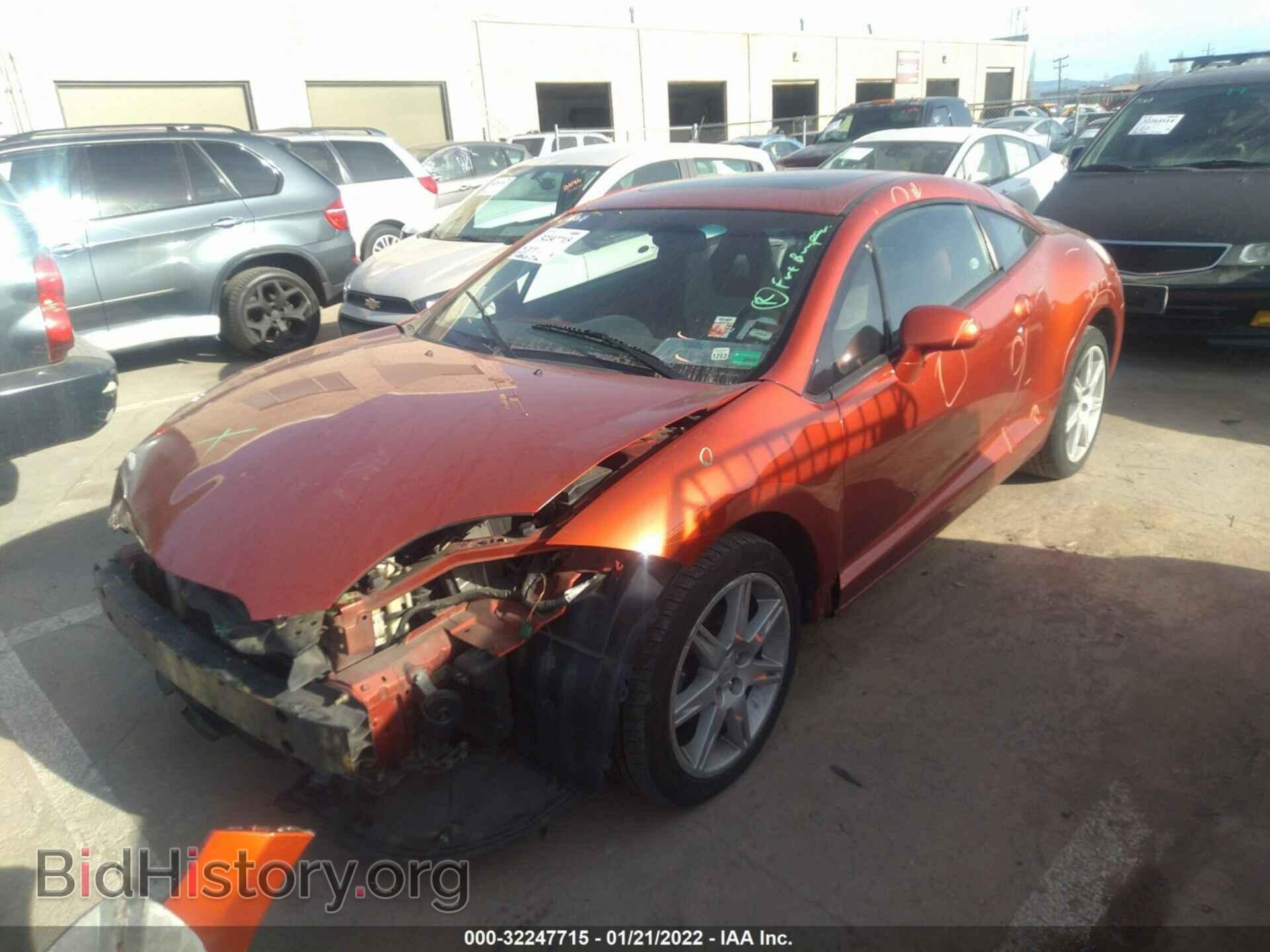 2006 MITSUBISHI ECLIPSE - VIN: 4A3AK34T16E017824 - Photo 2