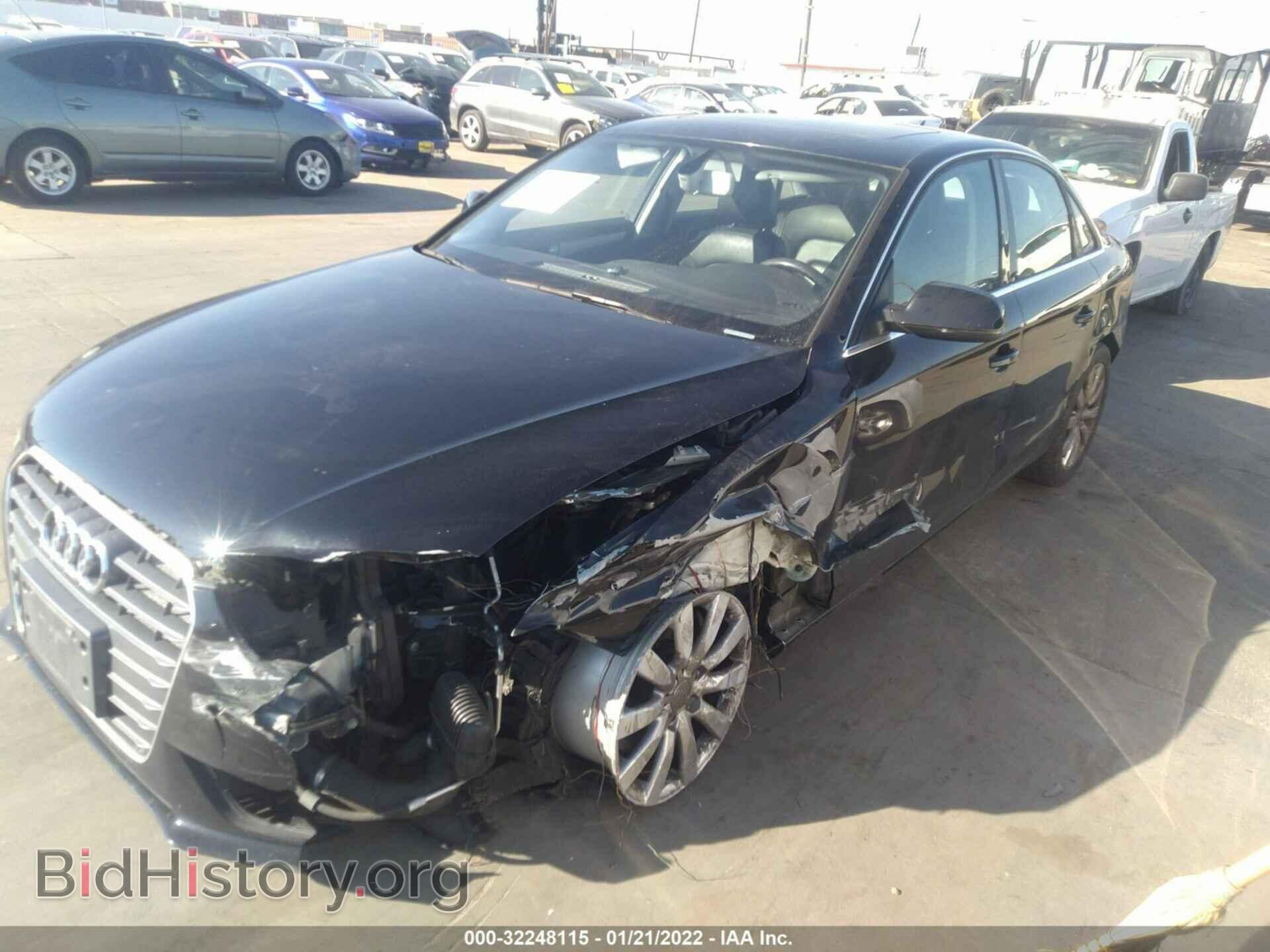 2013 AUDI A4 - VIN: WAUBFAFL9DN013530 - Фото 2