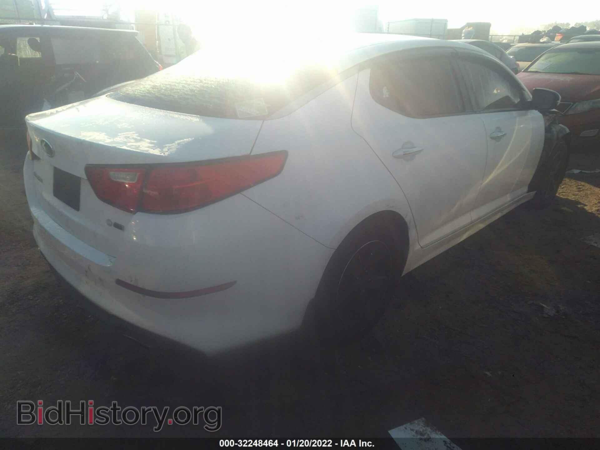 2015 KIA OPTIMA - VIN: KNAGM4A73F5587454 - Фото 4