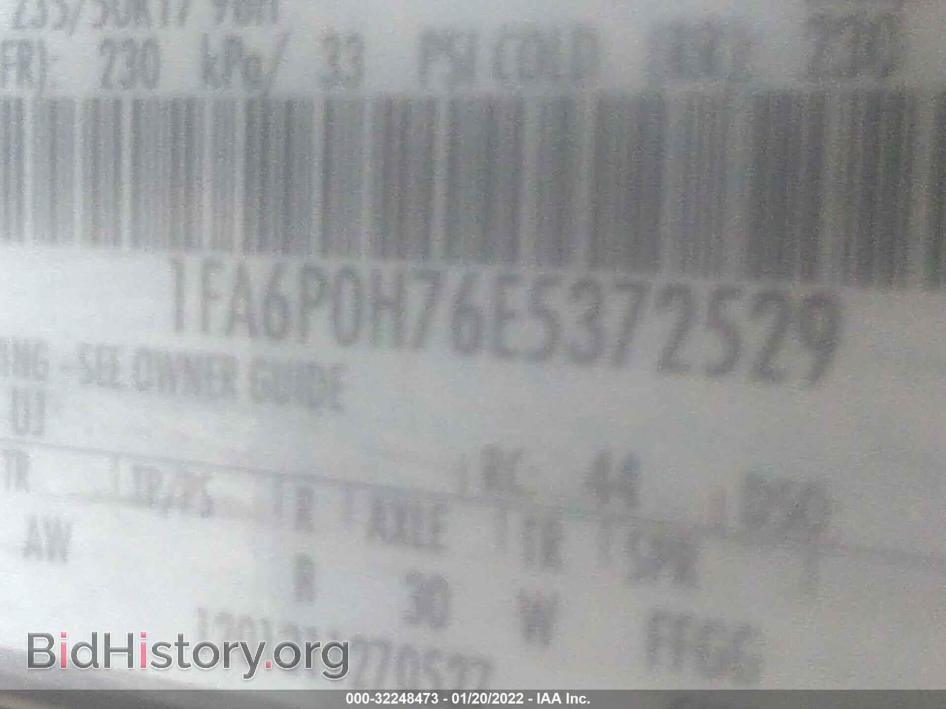 2014 FORD FUSION - VIN: 1FA6P0H76E5372529 - Фото 9