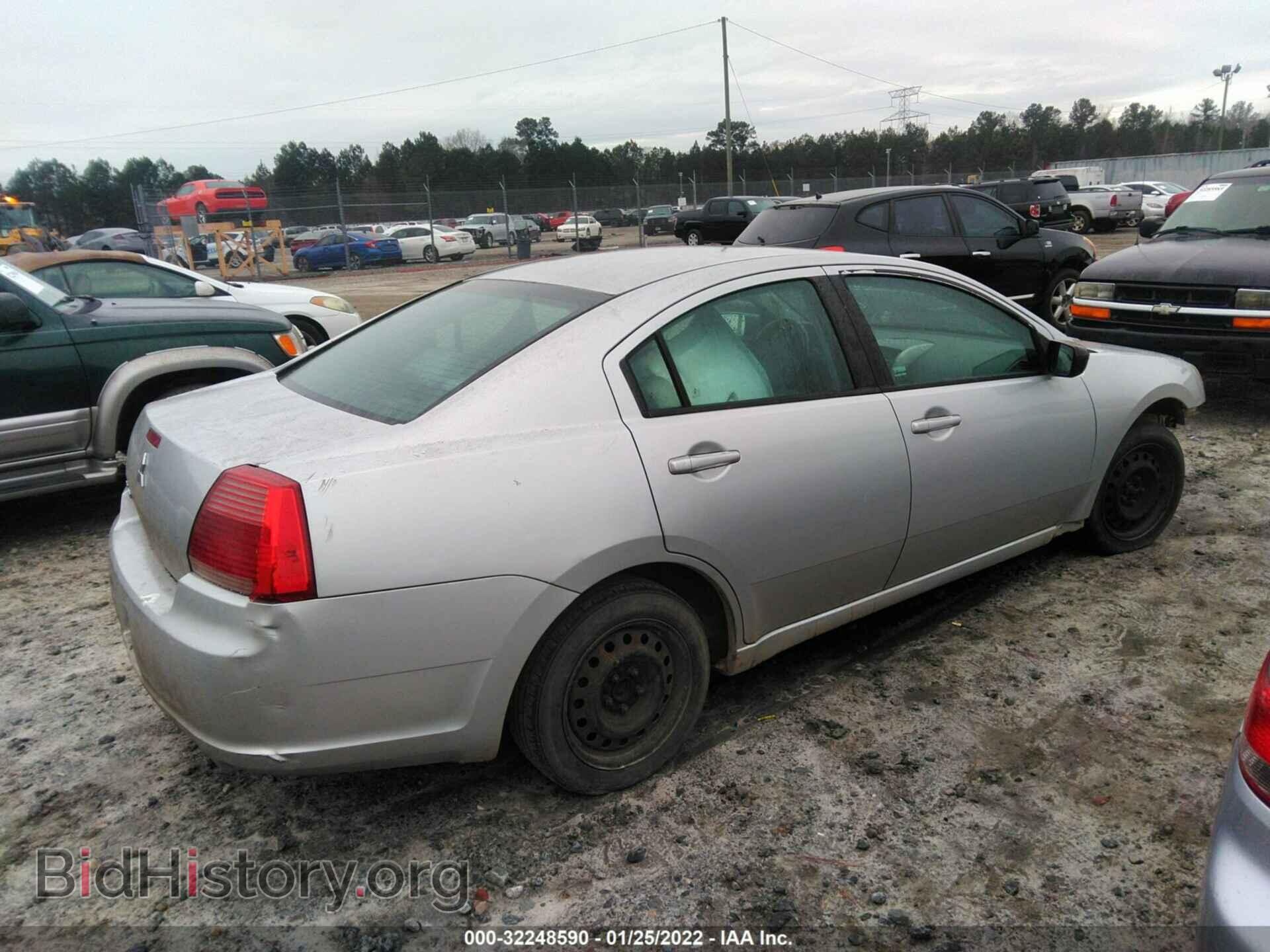 2007 MITSUBISHI GALANT - VIN: 4A3AB36F47E084880 - Фото 4