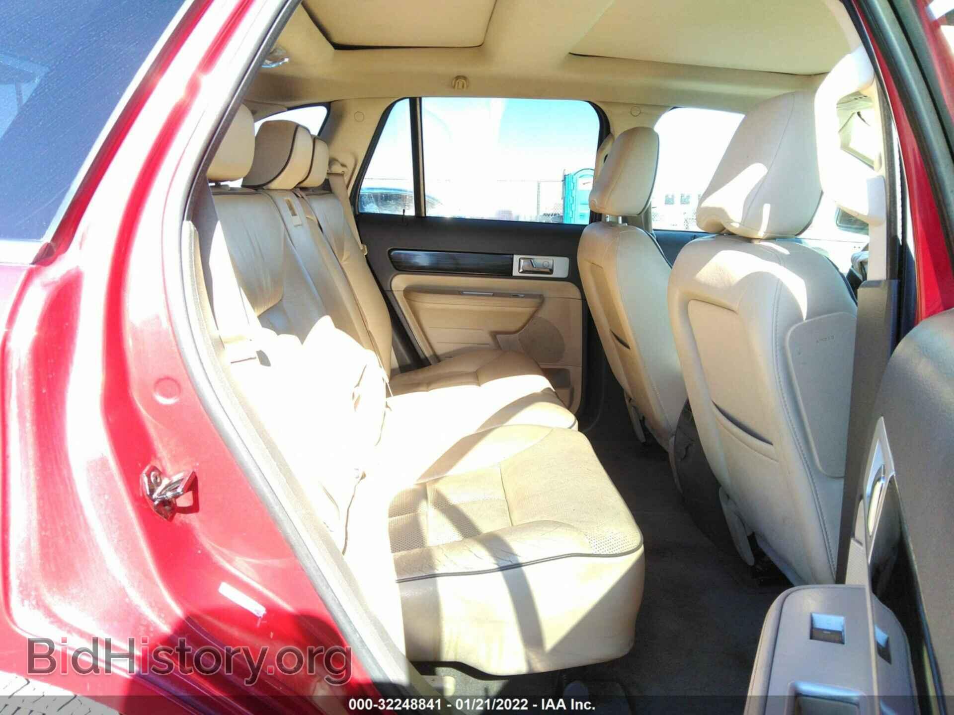 2009 LINCOLN MKX - VIN: 2LMDU68C09BJ04183 - Фото 8