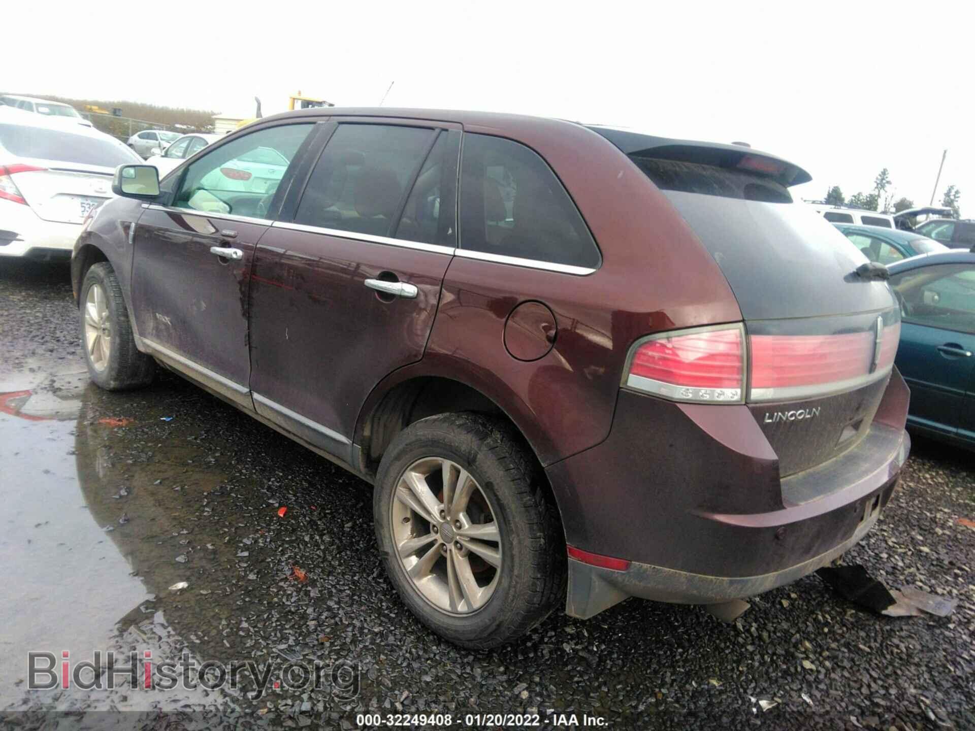 2010 LINCOLN MKX - VIN: 2LMDJ8JC4ABJ08532 - Фото 3