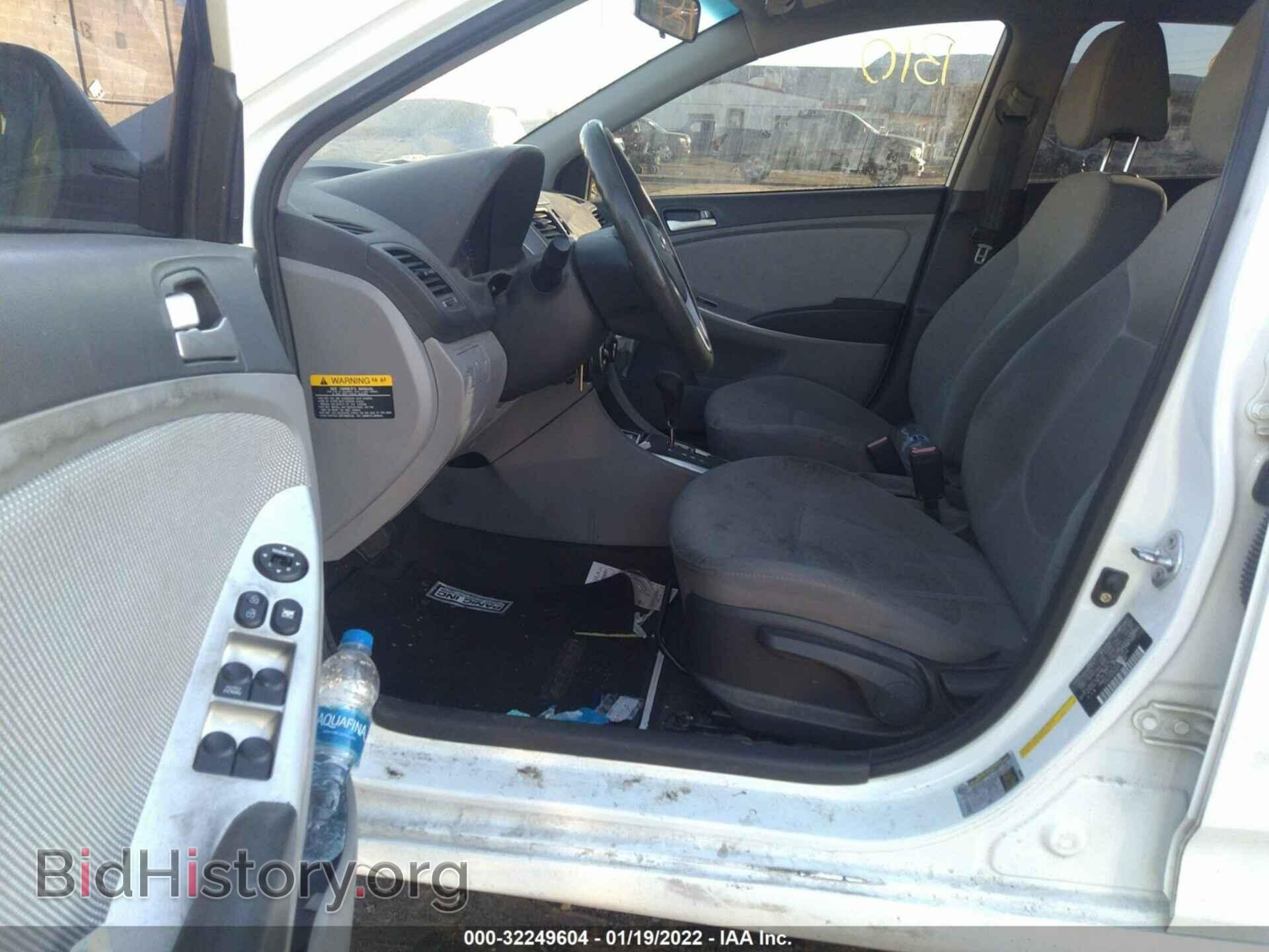 2012 HYUNDAI ACCENT - VIN: KMHCT5AEXCU028599 - Фото 5