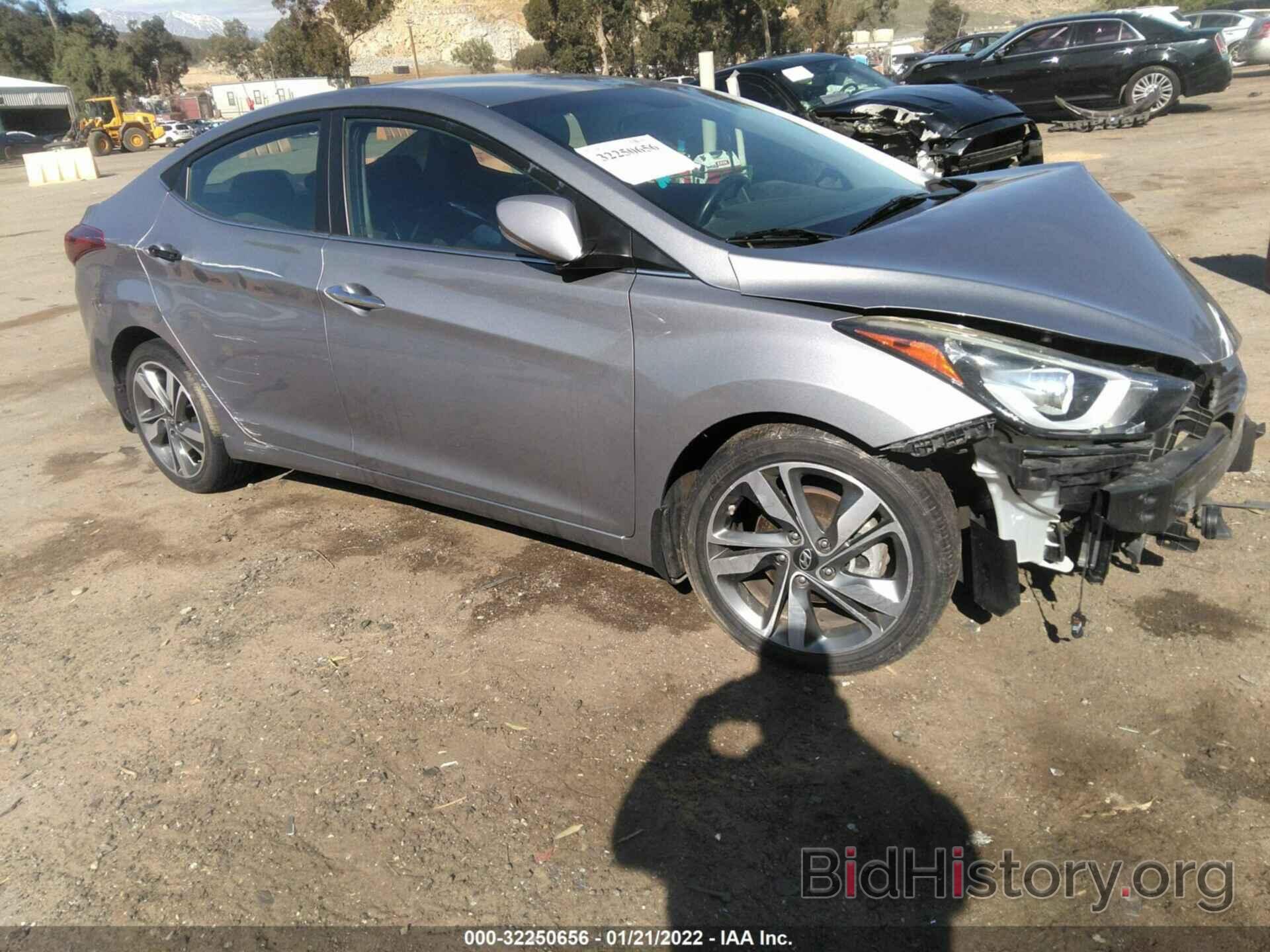 Photo KMHDH4AE0FU360054 - HYUNDAI ELANTRA 2015