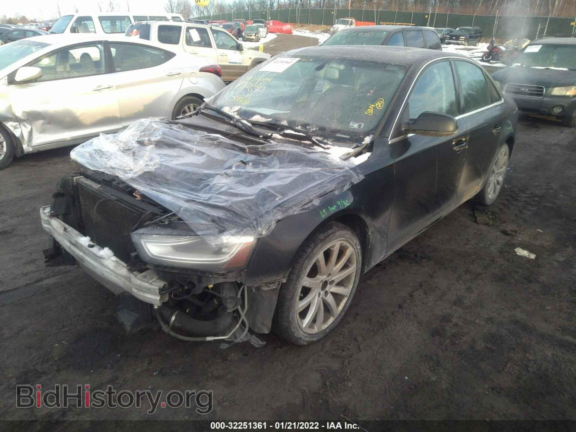 2013 AUDI A4 - VIN: WAUFFAFL1DN013698 - Фото 2
