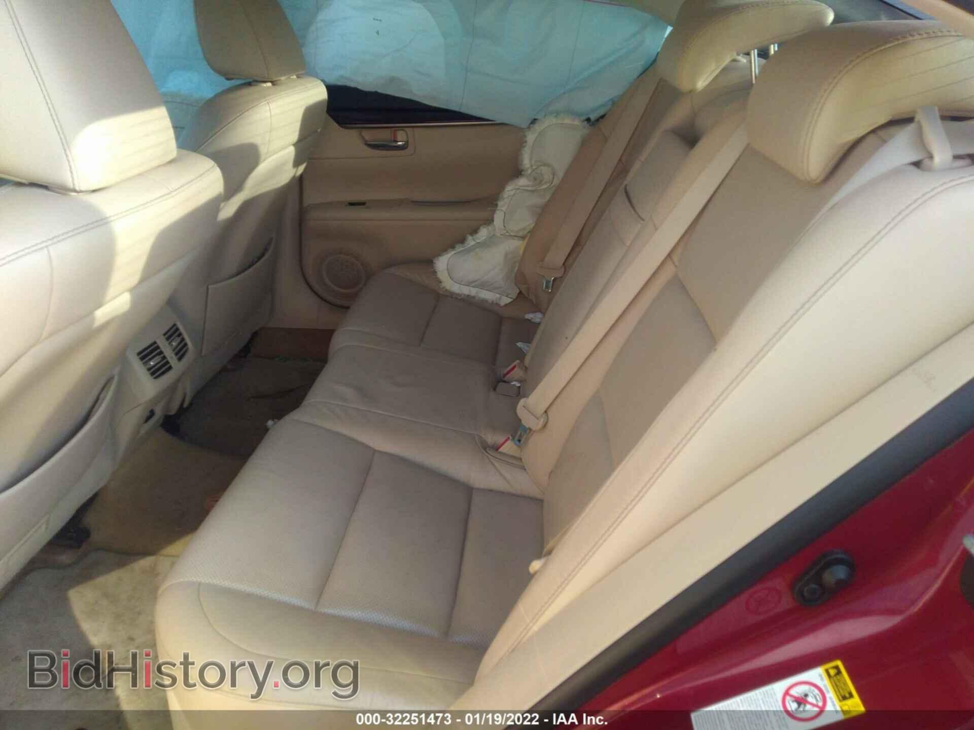 2013 LEXUS ES 350 - VIN: JTHBK1GG5D2071683 - Фото 8