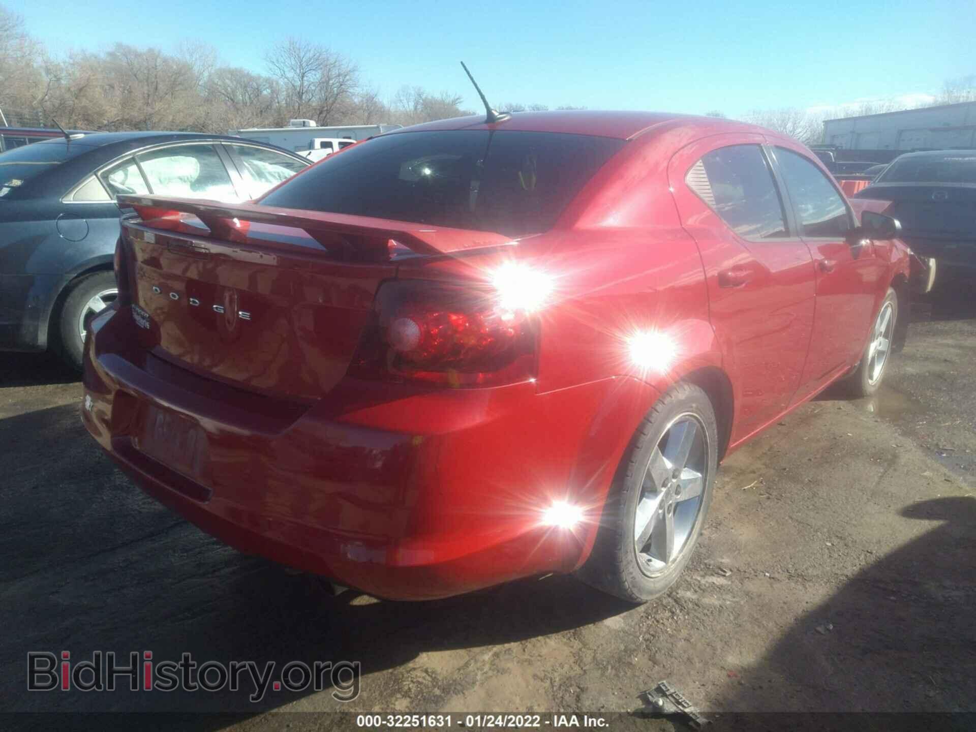 2013 DODGE AVENGER - VIN: 1C3CDZABXDN564712 - Фото 4