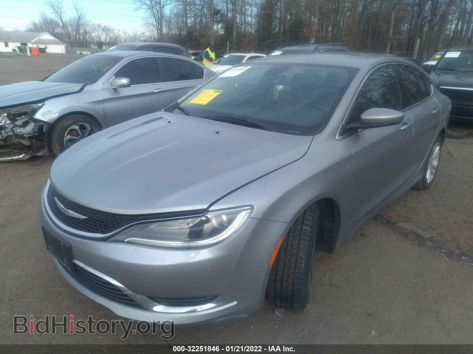 Фотография 1C3CCCAB4GN160132 - CHRYSLER 200 2016