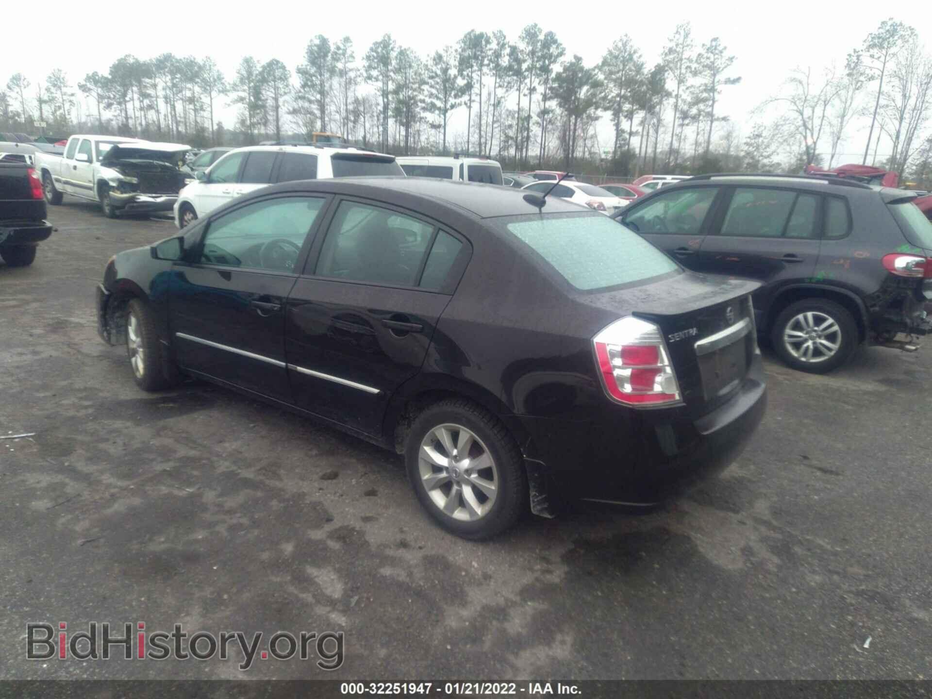2012 NISSAN SENTRA - VIN: 3N1AB6AP3CL612877 - Фото 3