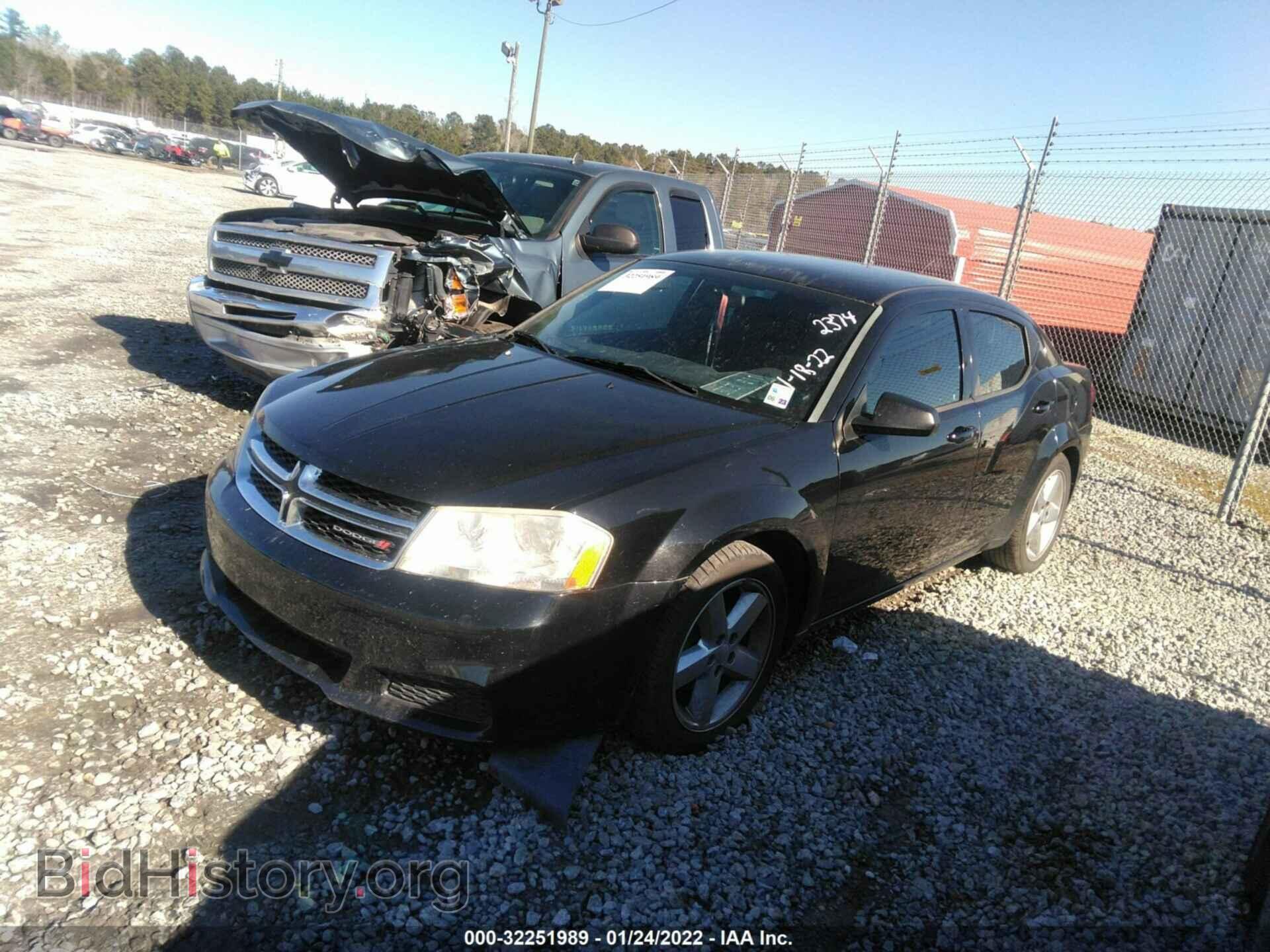 2012 DODGE AVENGER - VIN: 1C3CDZAB3CN252374 - Фото 2
