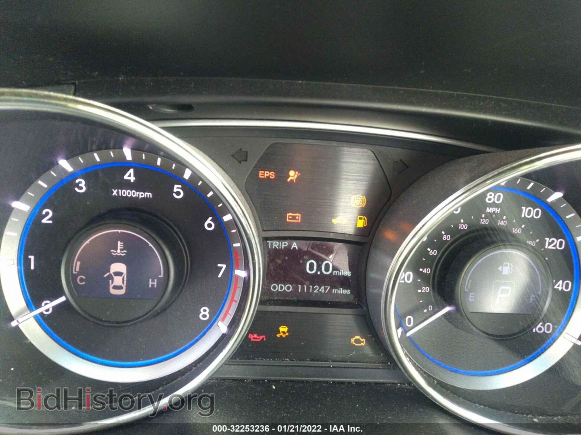 2012 HYUNDAI SONATA - VIN: 5NPEC4AC5CH384751 - Фото 7