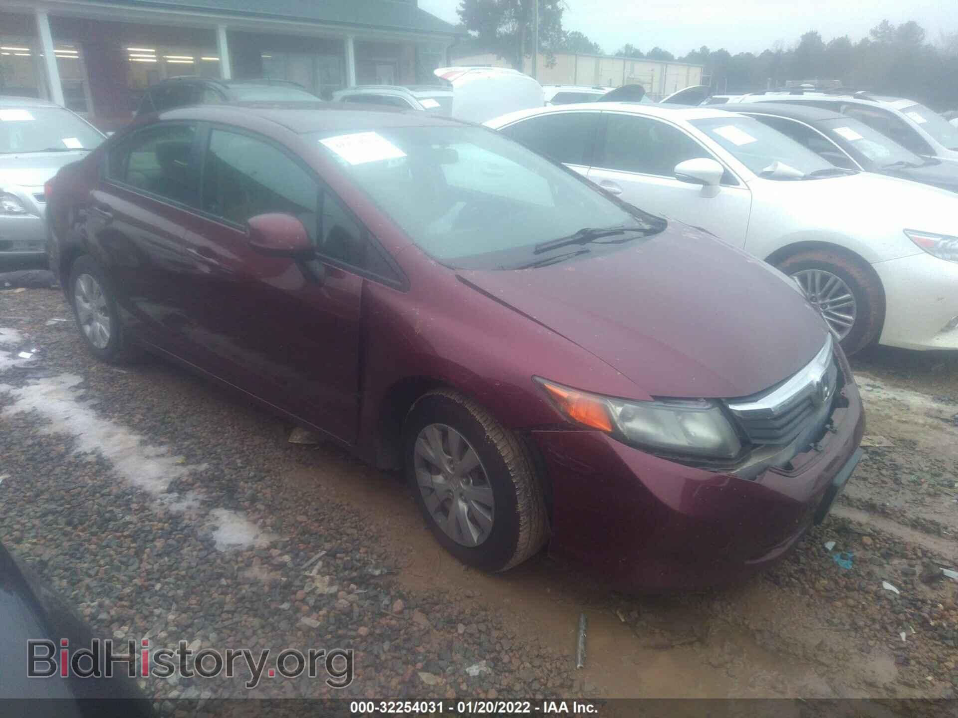 Photo 2HGFB2F57CH511807 - HONDA CIVIC SDN 2012