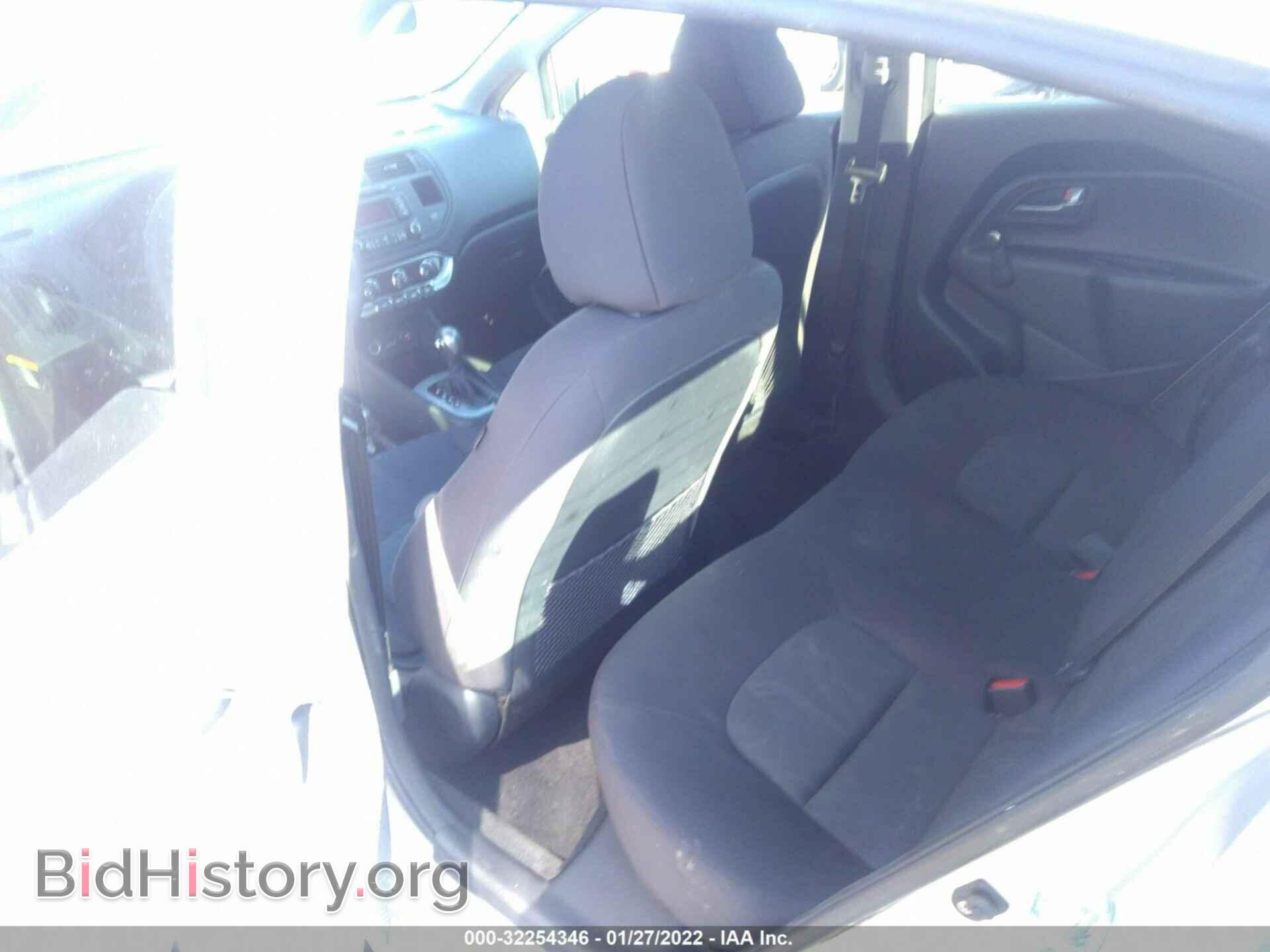 2012 KIA RIO - VIN: KNADM4A30C6091064 - Фото 8