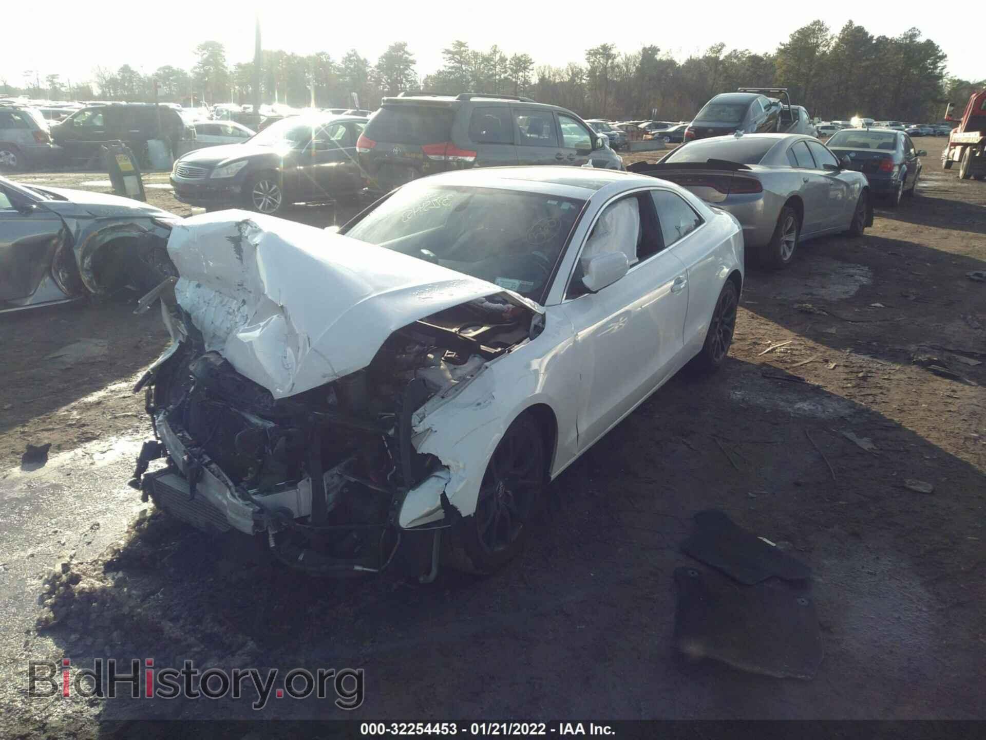 2012 AUDI A5 - VIN: WAULFAFR6CA019994 - Фото 2