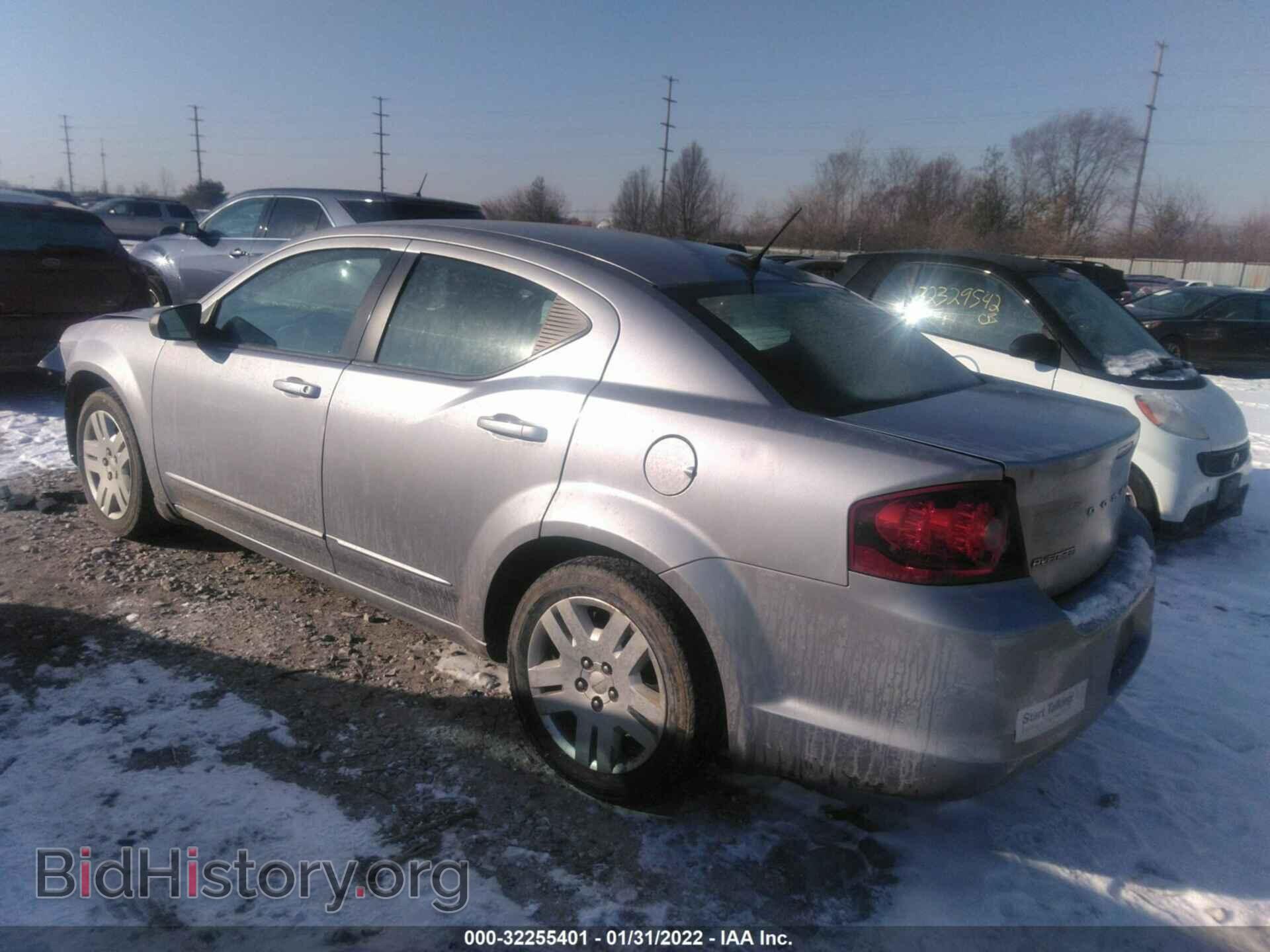 2013 DODGE AVENGER - VIN: 1C3CDZAB9DN567553 - Фото 3