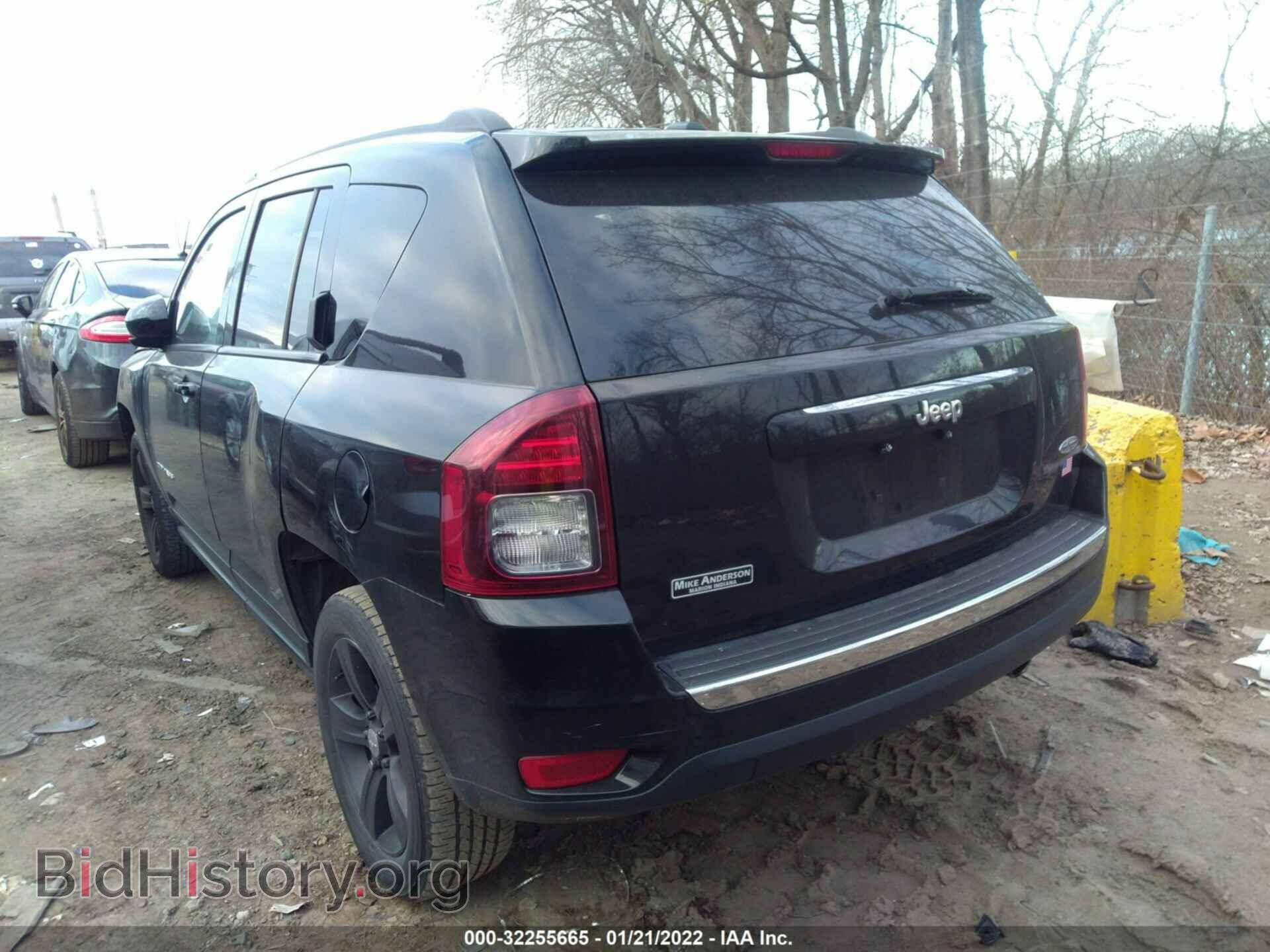 2016 JEEP COMPASS - VIN: 1C4NJCEA1GD792667 - Фото 2