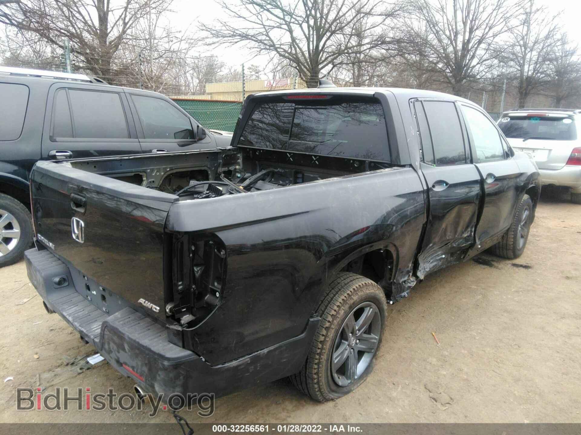 2022 HONDA RIDGELINE - VIN: 5FPYK3F50NB005703 - Фото 4