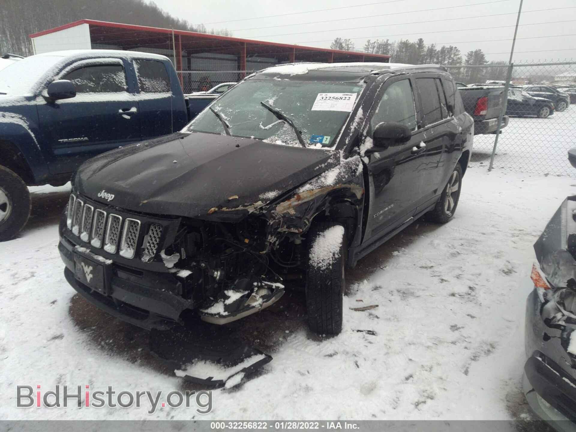 2016 JEEP COMPASS - VIN: 1C4NJDEB3GD751519 - Фото 2
