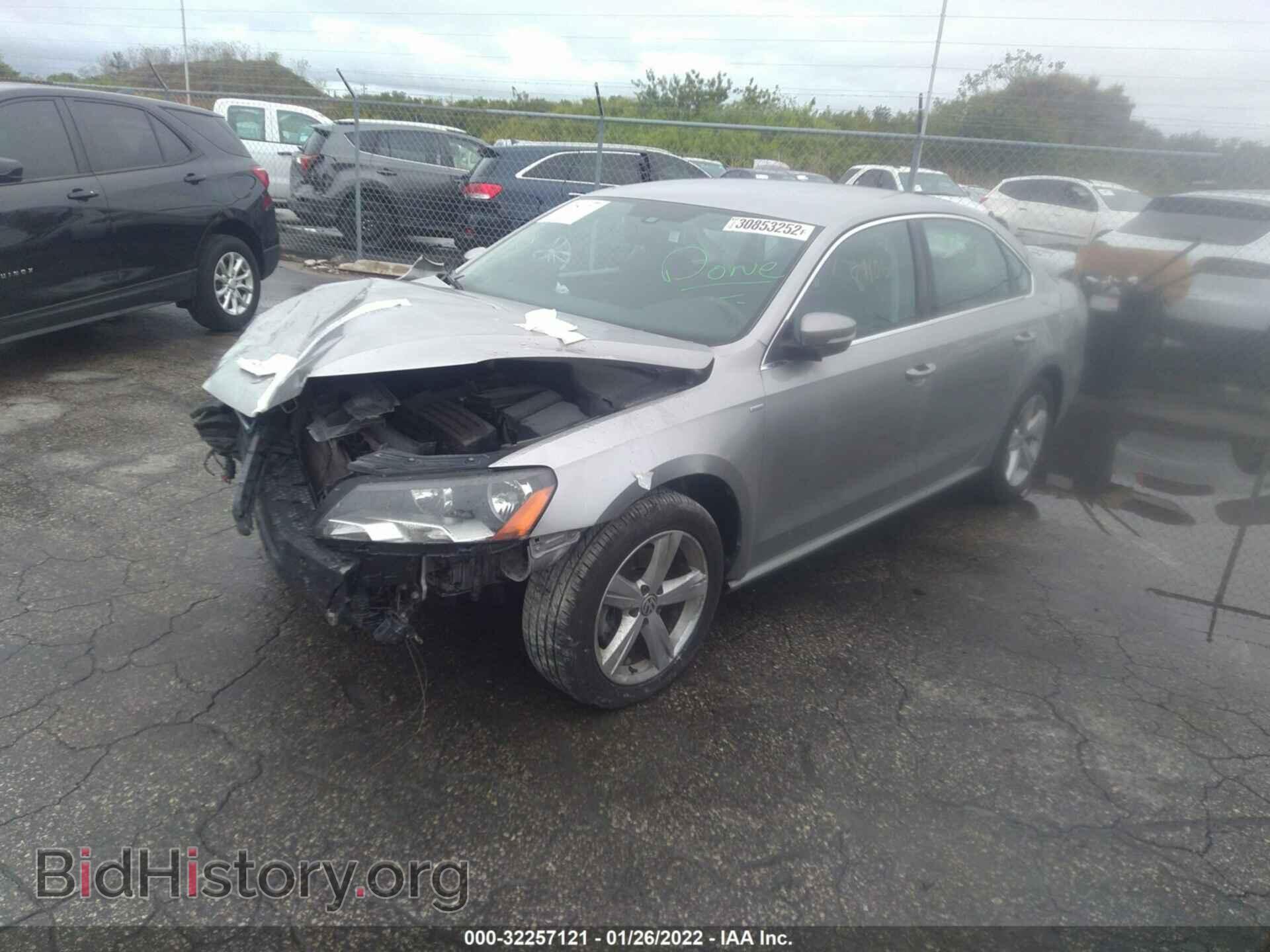 2014 VOLKSWAGEN PASSAT - VIN: 1VWAS7A38EC049479 - Фото 2