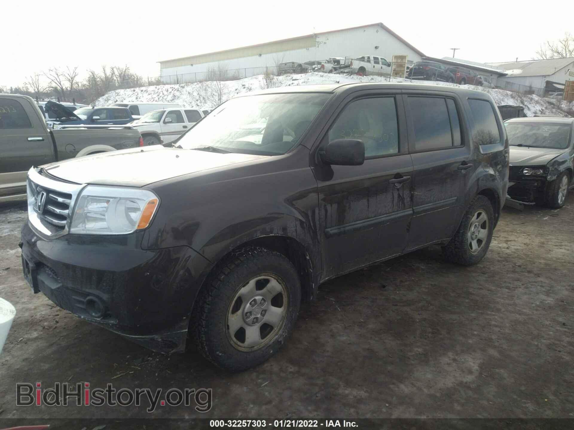 2012 HONDA PILOT - VIN: 5FNYF4H21CB007575 - Photo 2