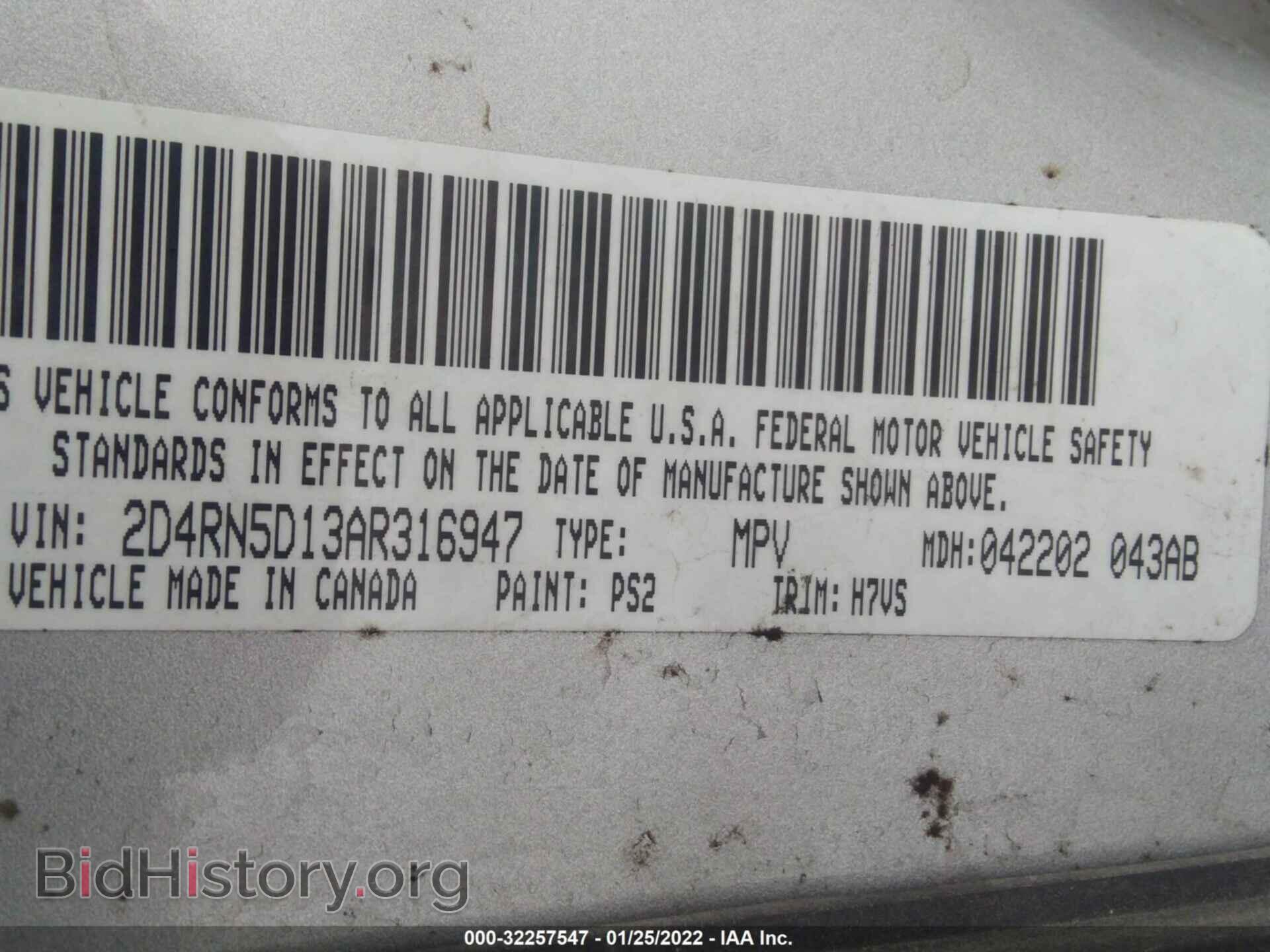 2010 DODGE GRAND CARAVAN - VIN: 2D4RN5D13AR316947 - Photo 9