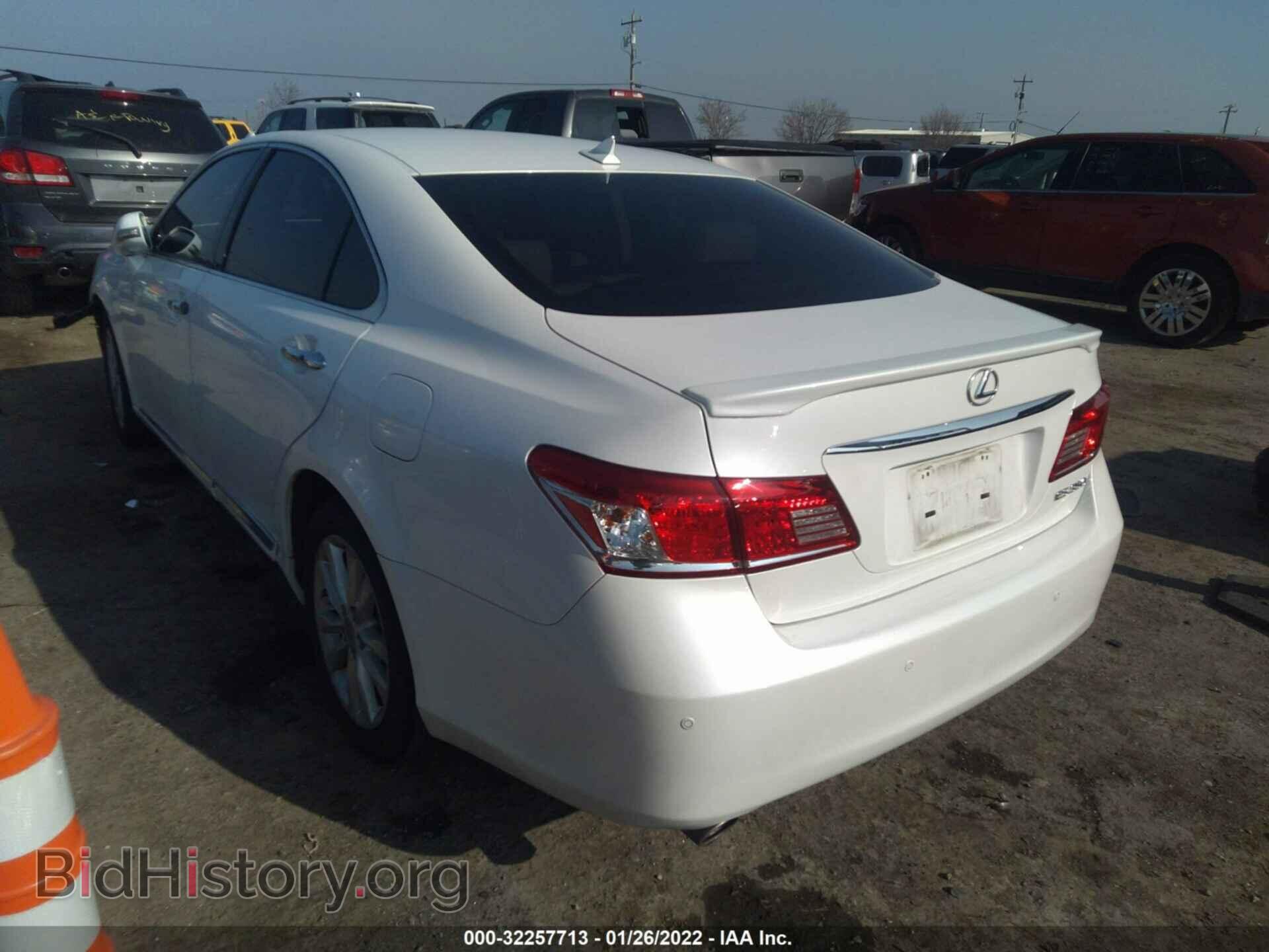 2011 LEXUS ES 350 - VIN: JTHBK1EG8B2447227 - Фото 3