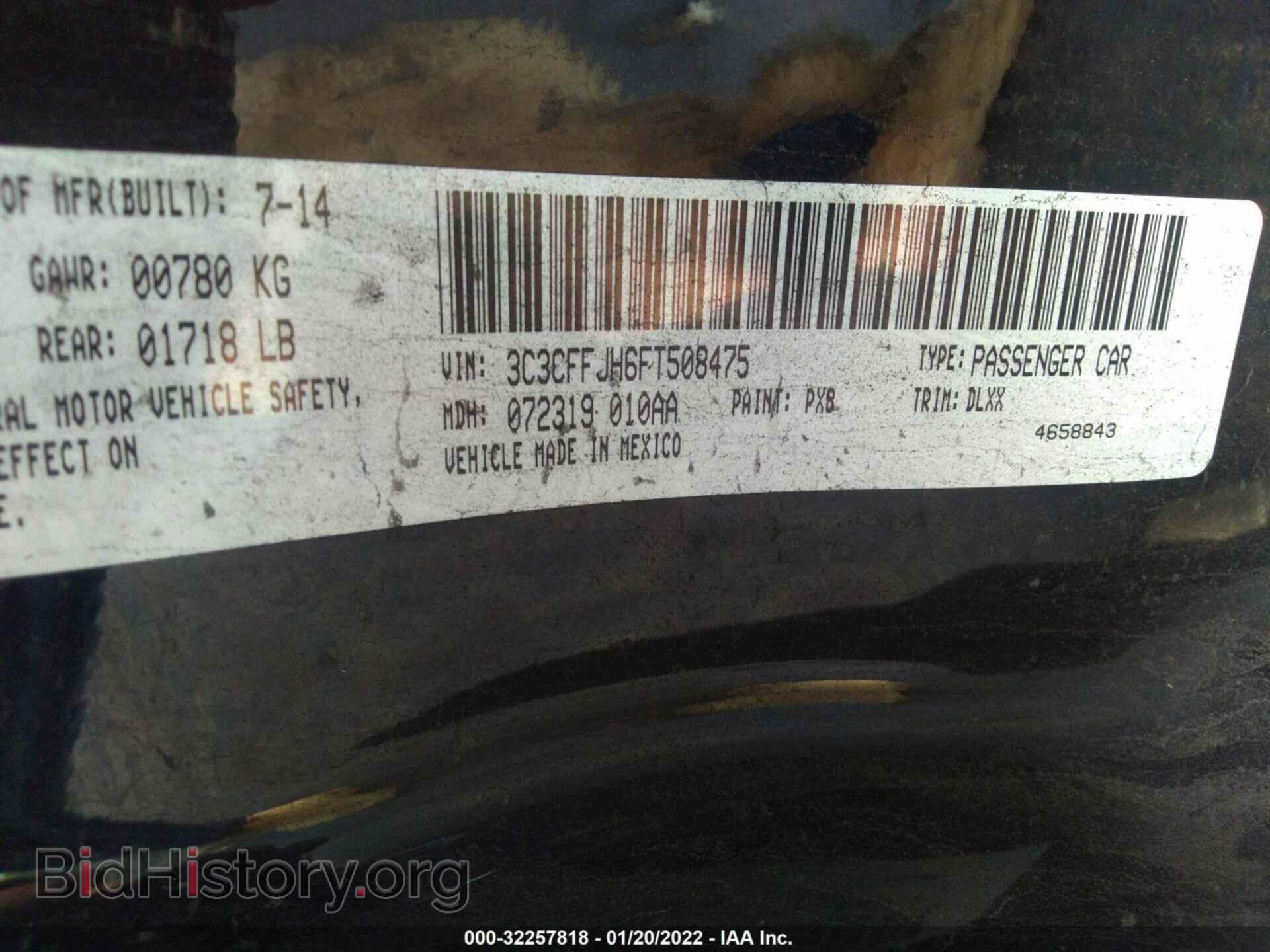 2015 FIAT 500C - VIN: 3C3CFFJH6FT508475 - Photo 9