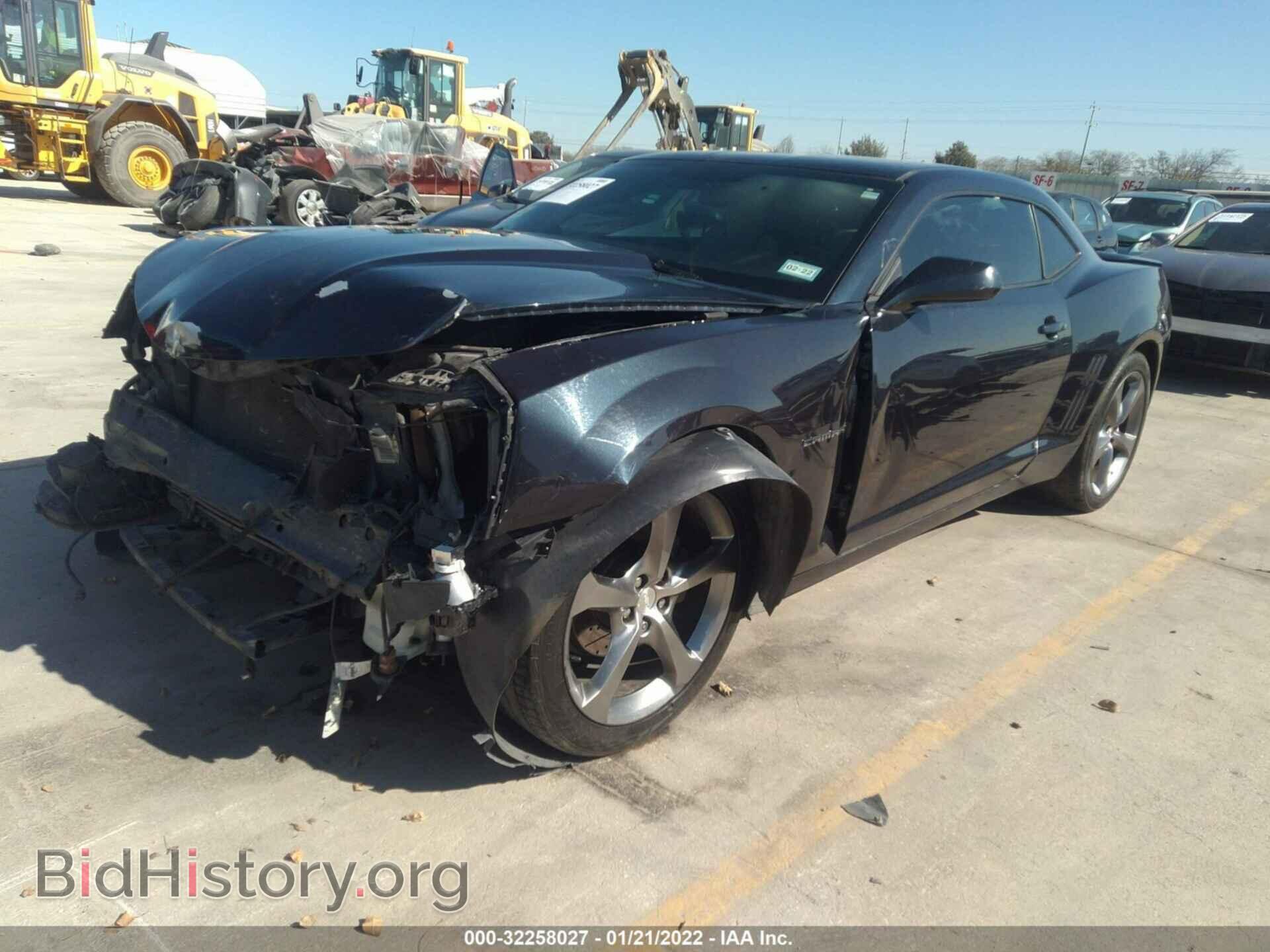 2014 CHEVROLET CAMARO - VIN: 2G1FB1E36E9238566 - Фото 2
