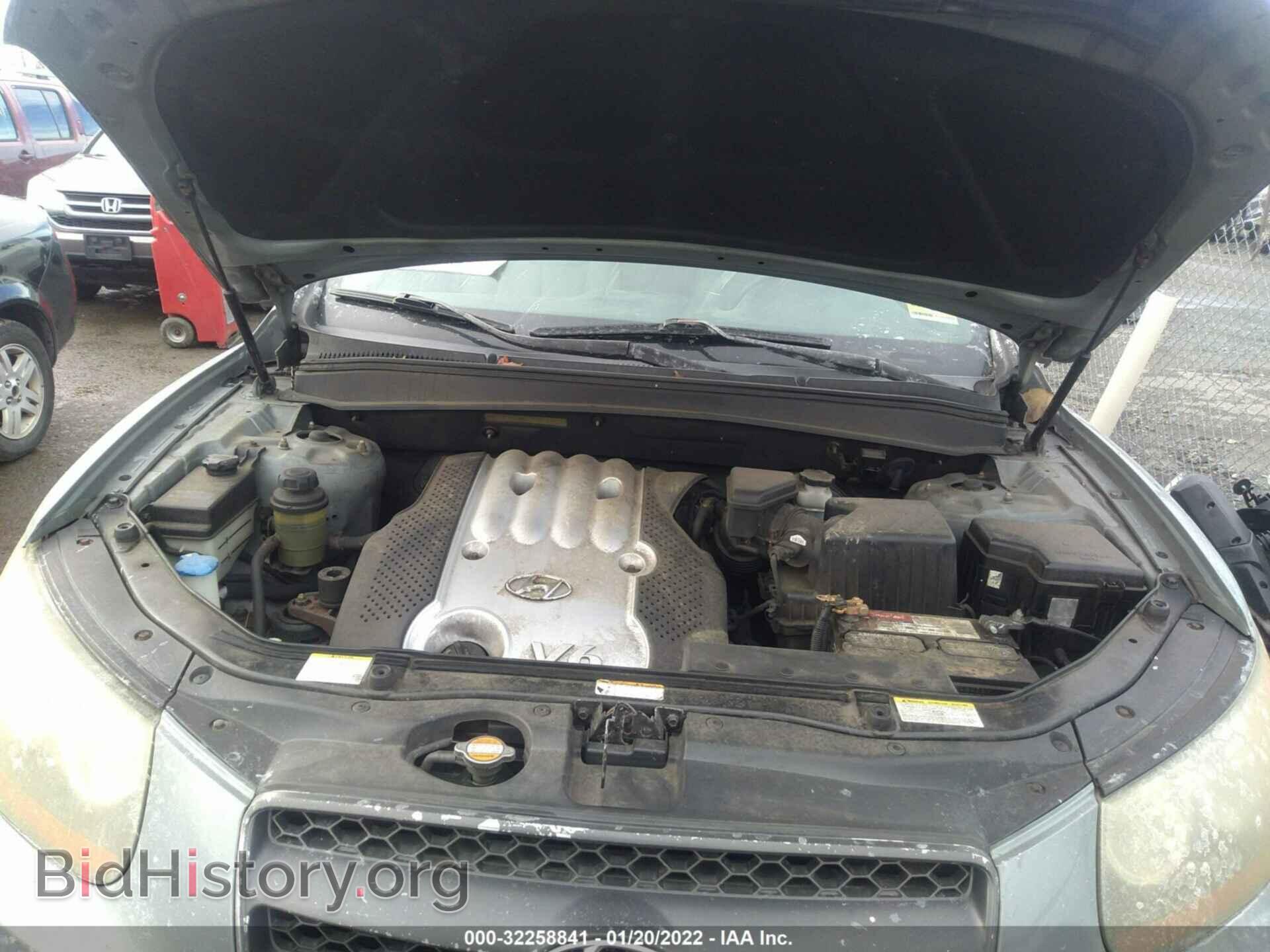 2007 HYUNDAI SANTA FE - VIN: 5NMSG73D77H005783 - Фото 10